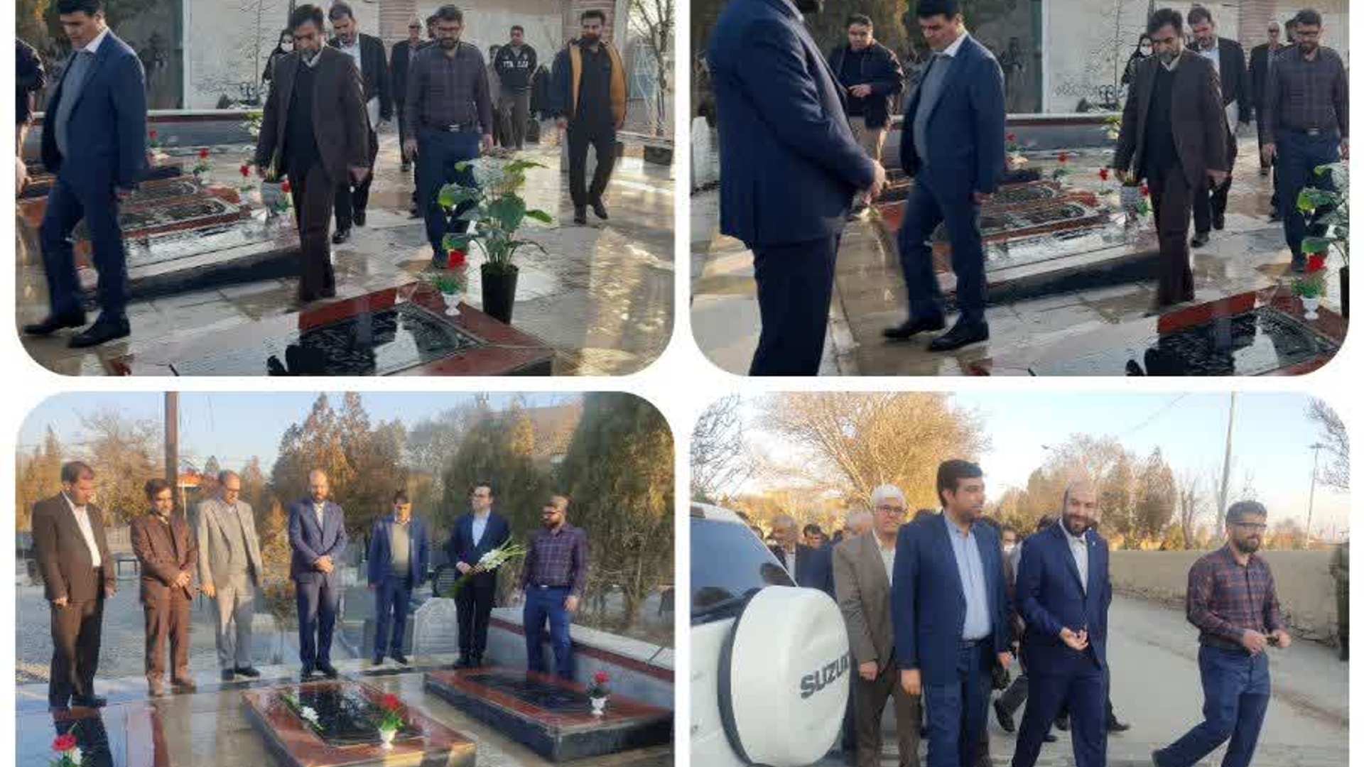 حضور دکتر اسلام پناه معاون رییس جمهور و هادی فرماندار اراک درروستای مالک آباد