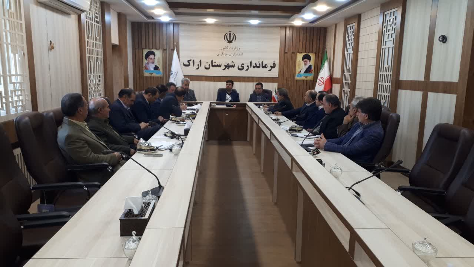 جلسه تنظیم بازار شهرستان اراک