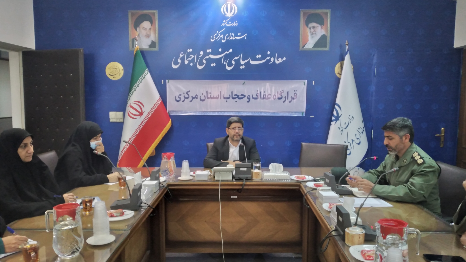 ششمین  جلسه قرارگاه عفاف و حجاب استان برگزار شد