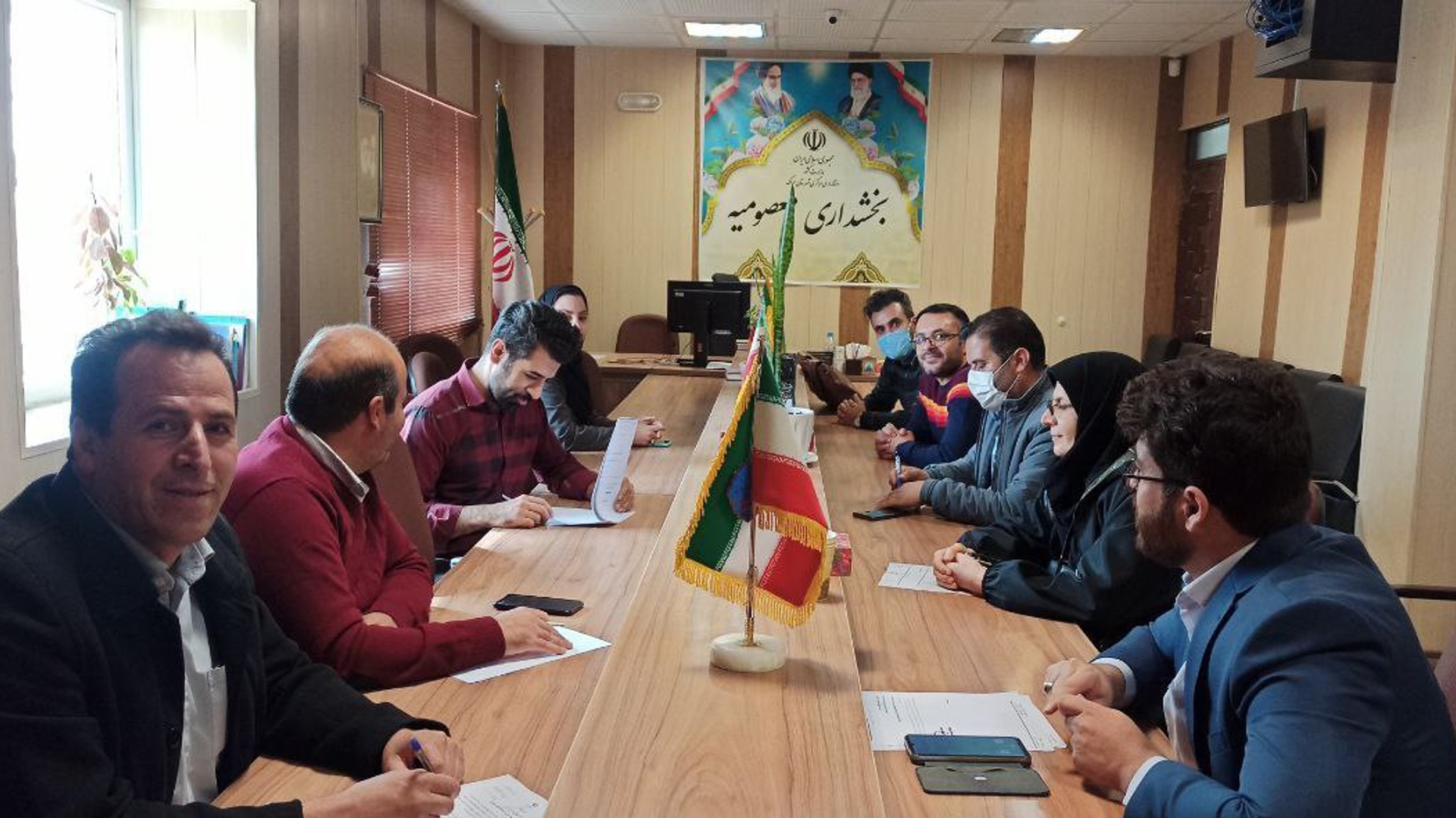 برگزاری شصت و سومین کارگاه آموزشی ویژه دهیاران بخش معصومیه شهرستان اراک