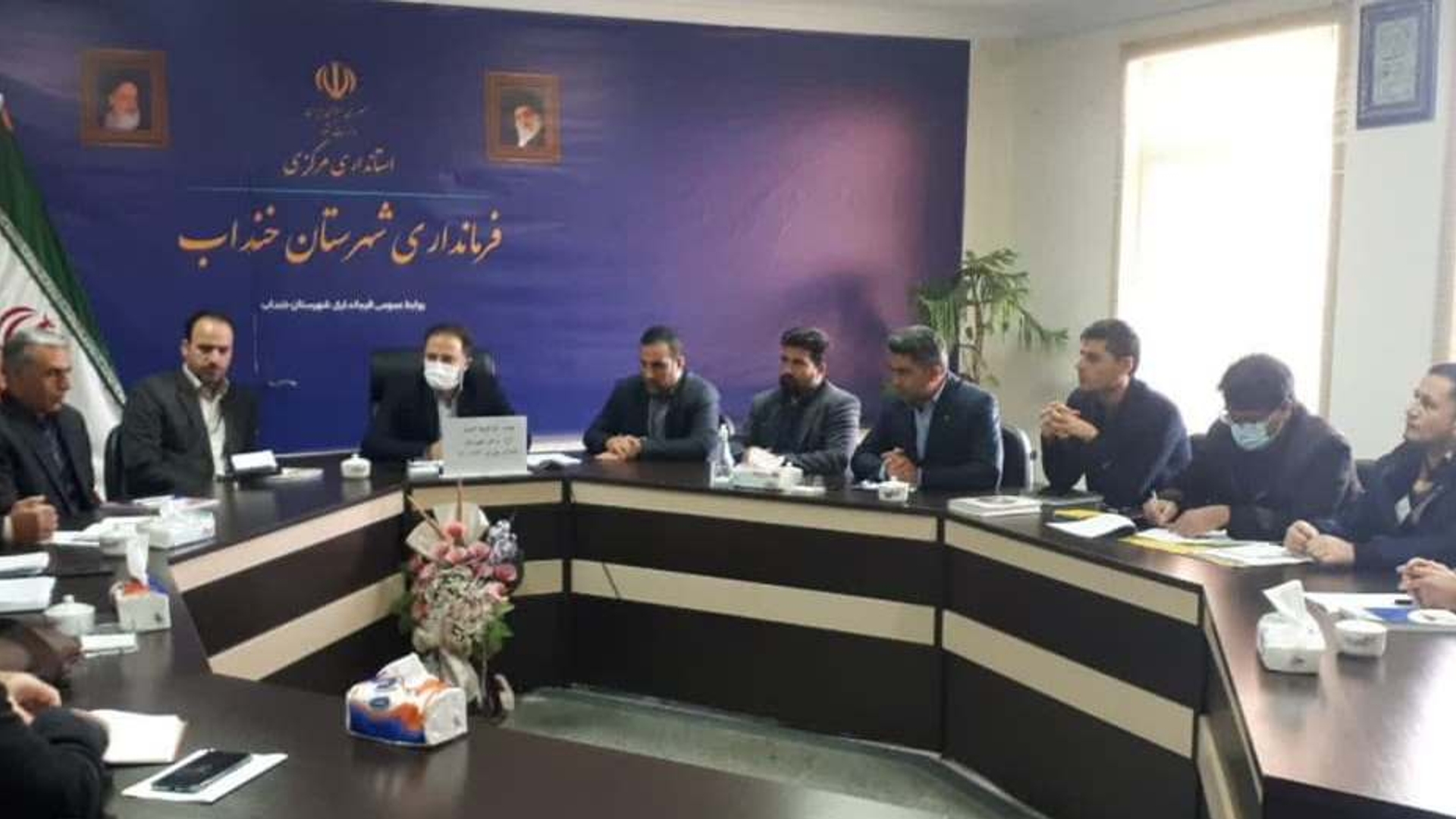 .جلسه کارگروه گندم ، آرد و نان شهرستان خنداب