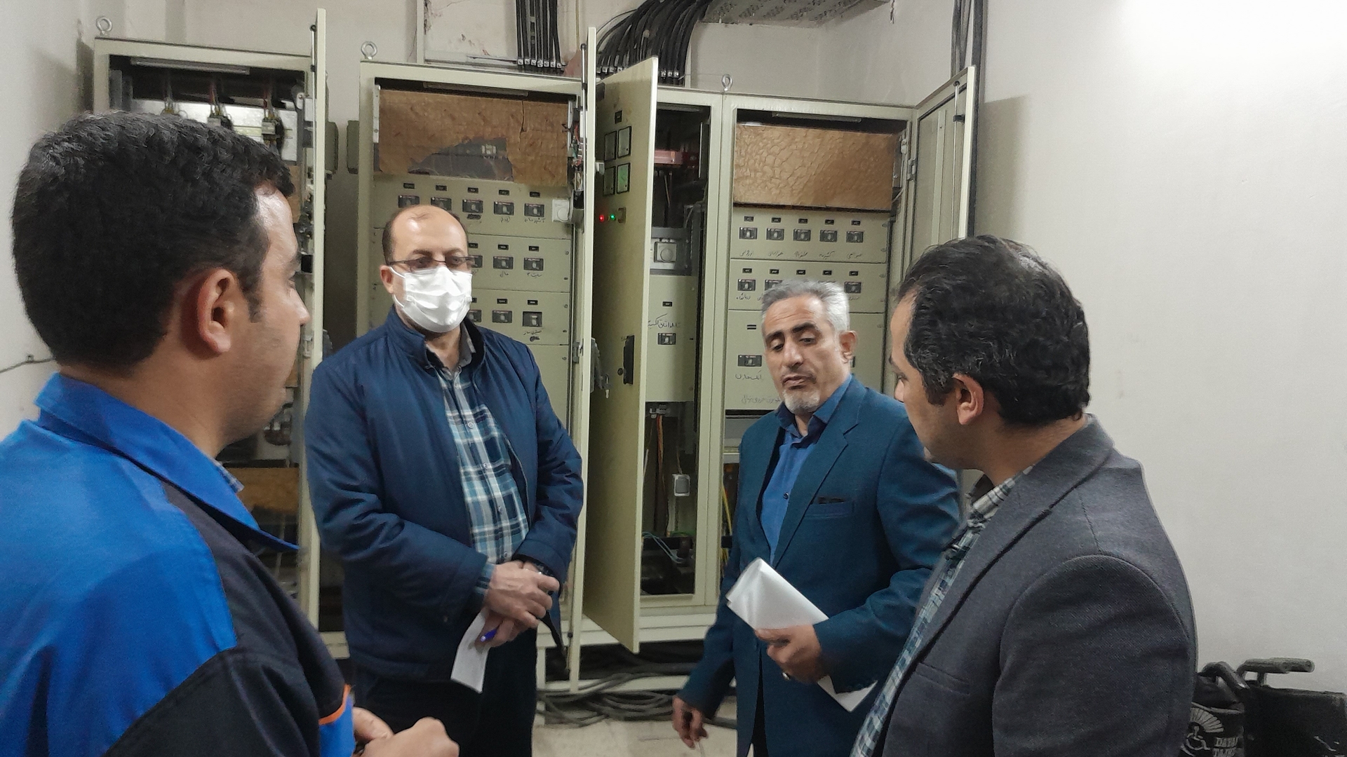 حضور تیم بازرسی دفتر در  بیمارستان امام رضا شهرستان زرندیه