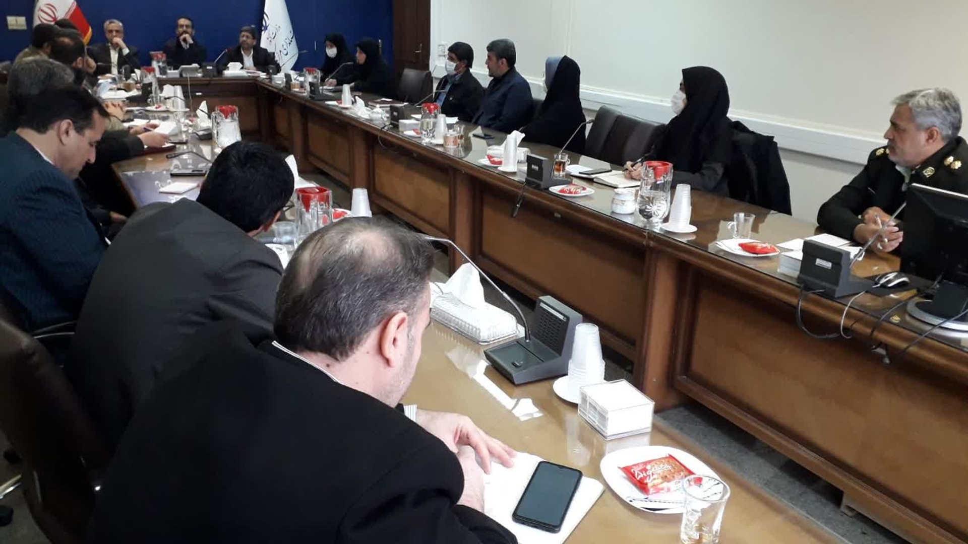 جلسه کمیته رصد کنترل و کاهش آسیب های اجتماعی برگزار شد