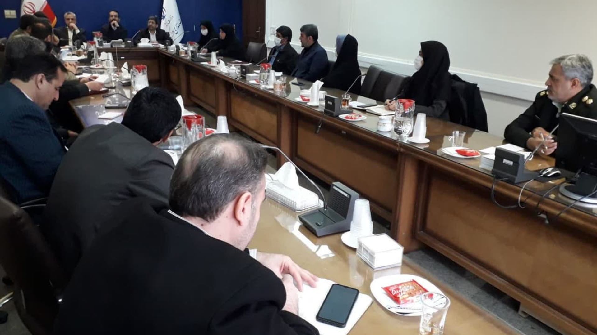 جلسه بررسی آخرین وضعیت آسیبهای اجتماعی استان