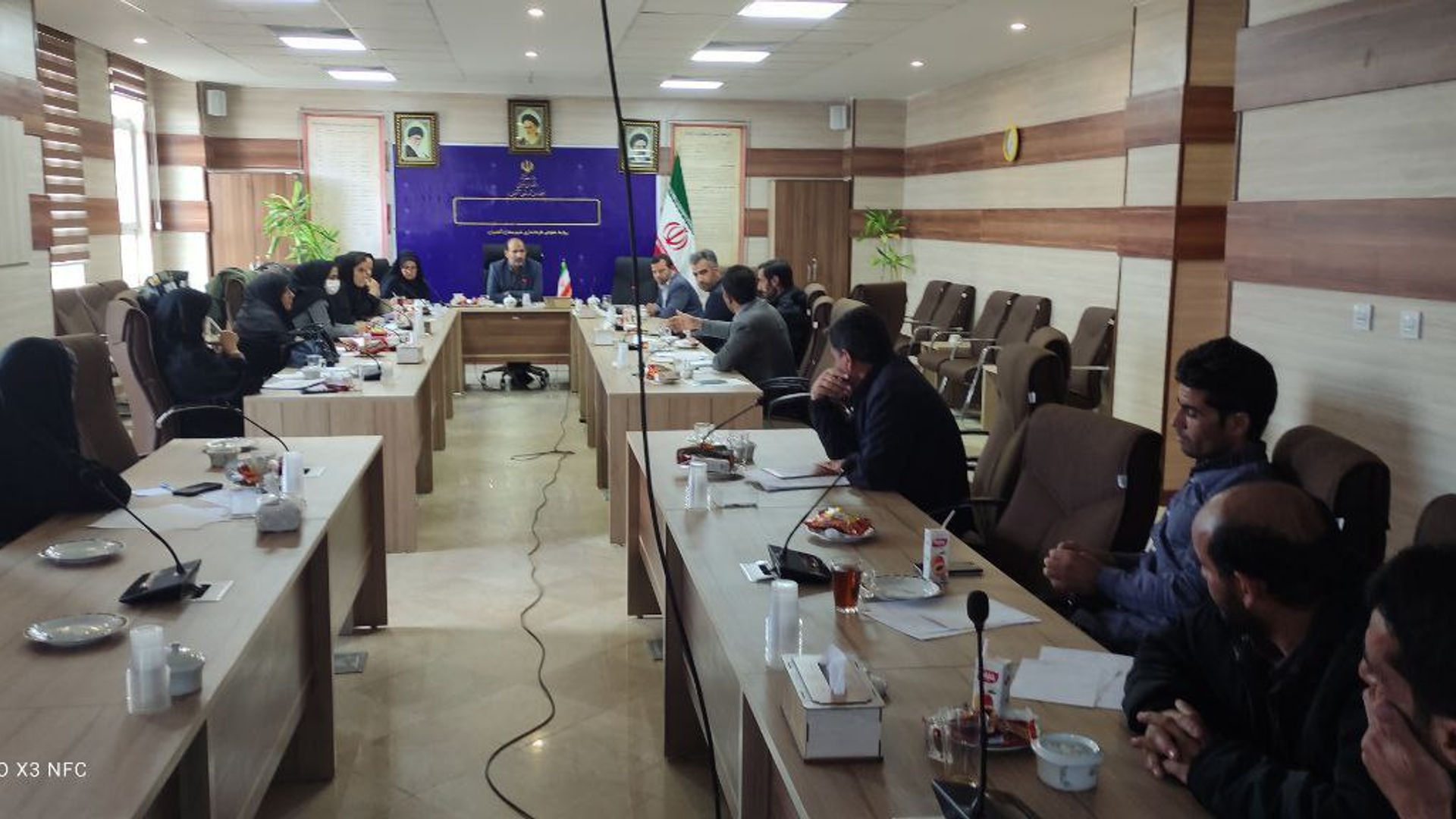 برگزاری گارگاه آموزشی مدیریت بحران در روستاها با موضوع کاهش مخاطرات سیلاب در روستاها و کمک به اجرای طرح زمستانه ویژه دهیاران شهرستان آشتیان