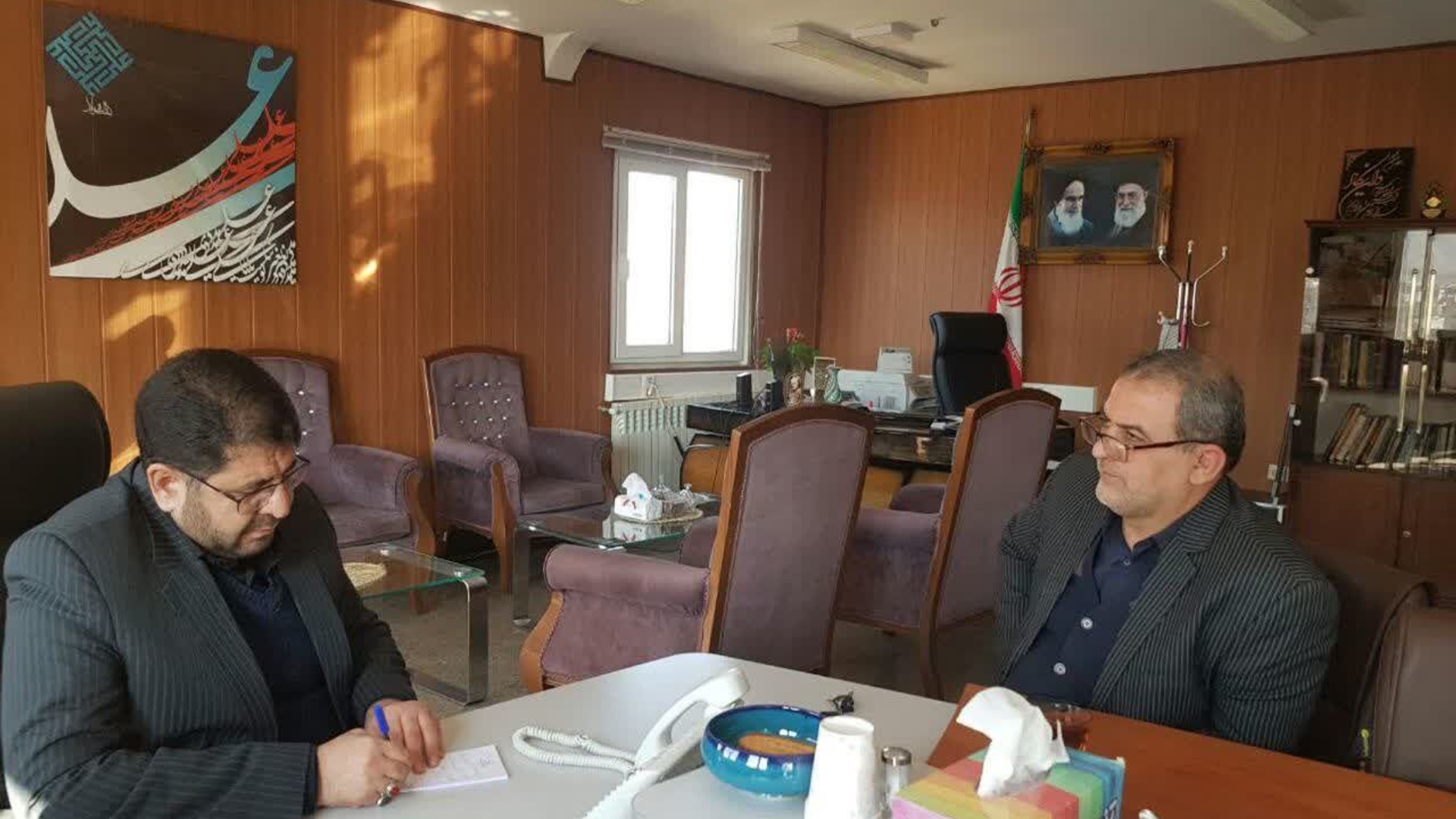 دیدار چهره ‌به ‌چهره فرماندار شهرستان تفرش با شهروندان