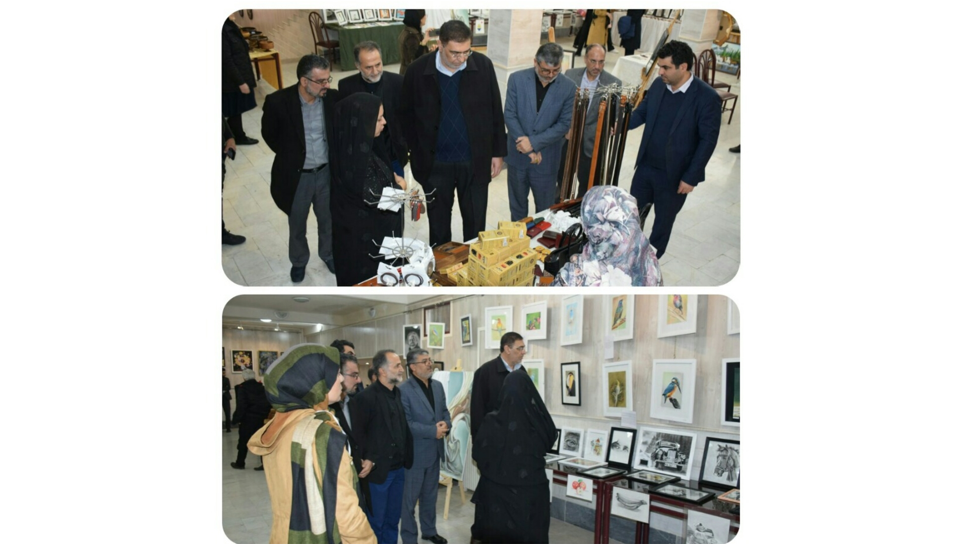 افتتاح نمایشگاه توانمندی های بانوان