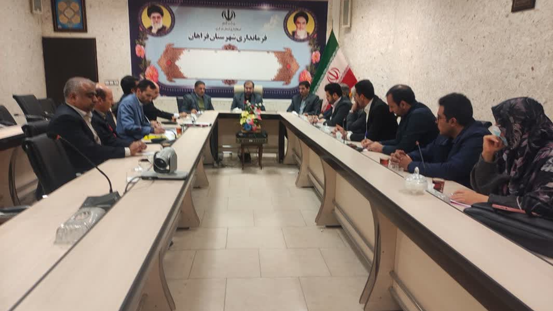 بازدید مرادی مدیر کل دفتر امور شهری و شوراها از شهرستان فراهان