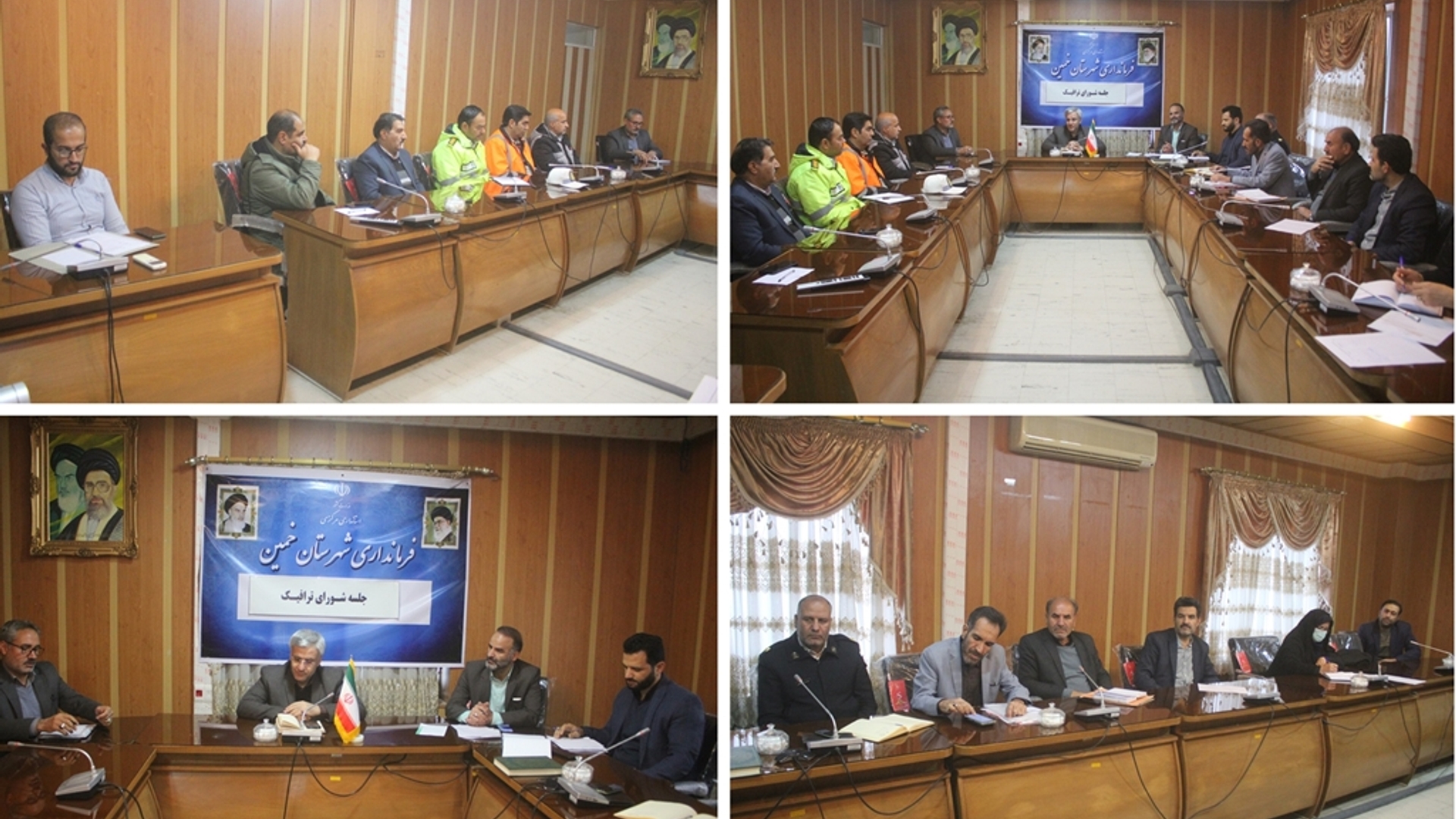 نهمین جلسه شورای ترافیک شهرستان خمین برگزار شد