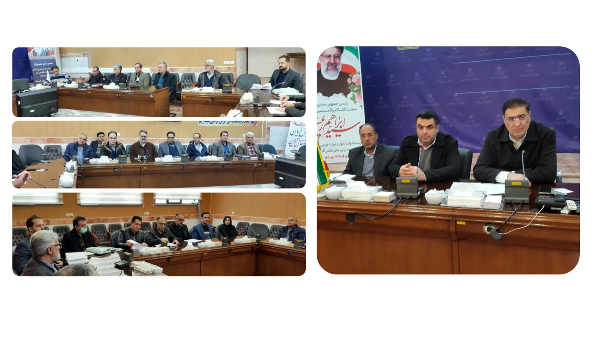 جلسه ستاد مدیریت بحران (دیماه)