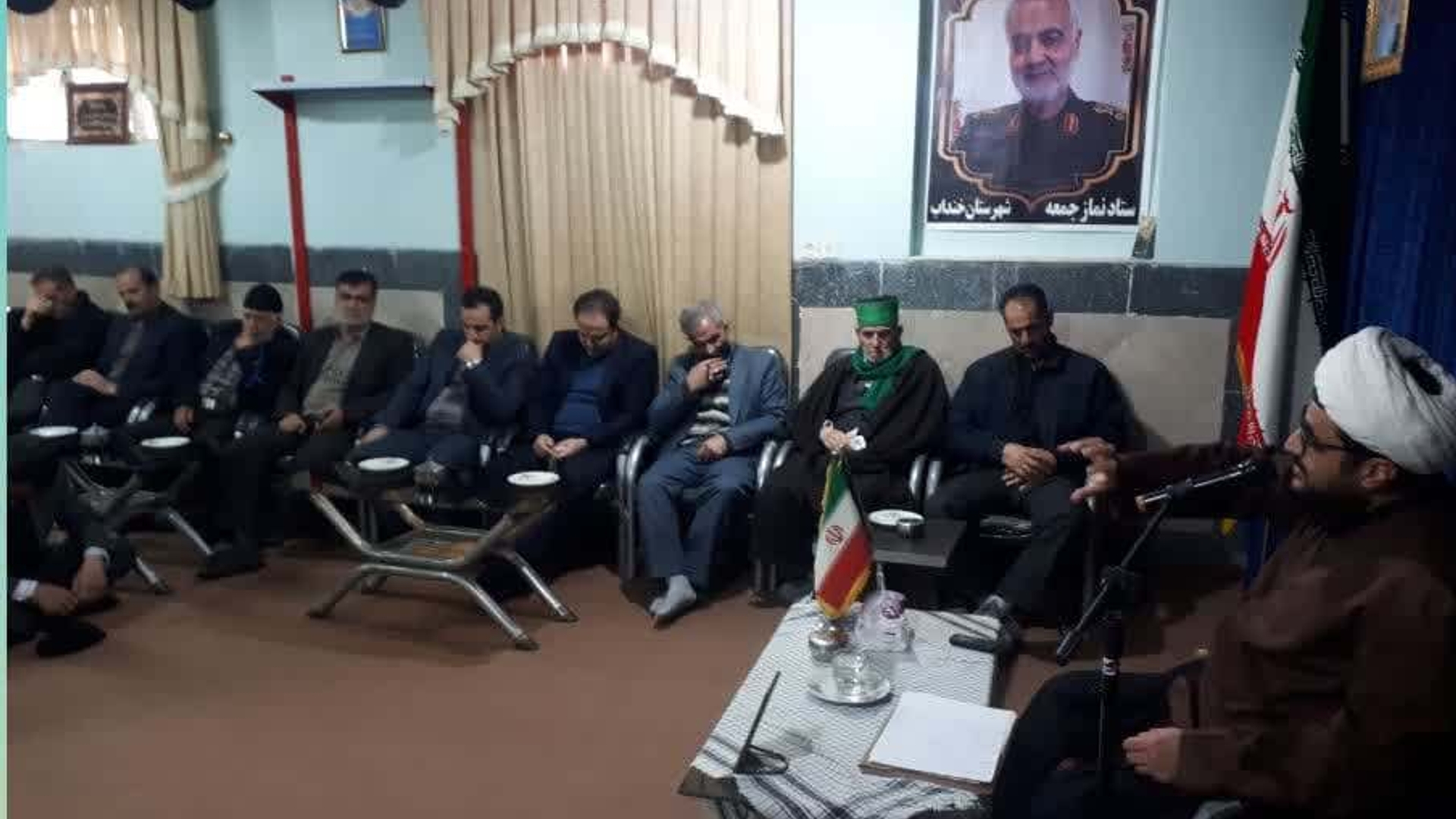 برگزاری مراسم سوگواری یاس نبوی در دفتر امام جمعه