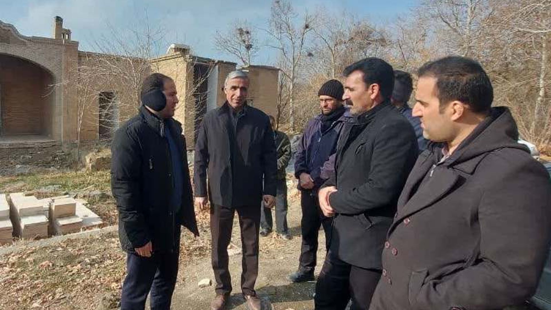 " بازدید فرماندارشهرستان خنداب از روستای دهنو "