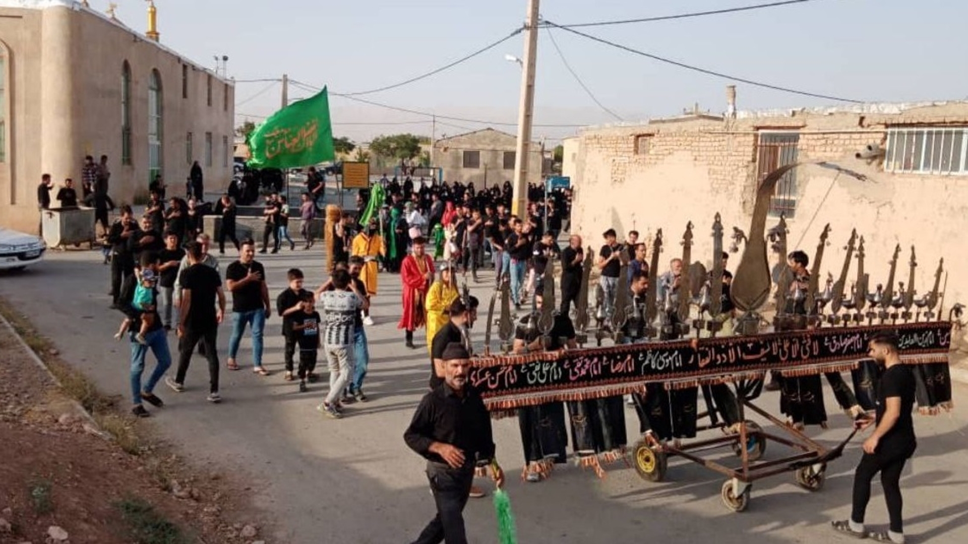 کاروان عاشورایی روستای ینگه ملک