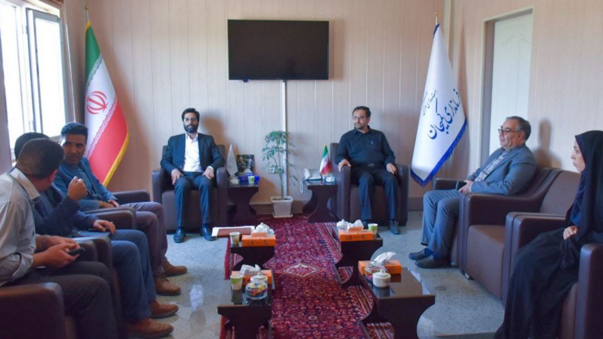 🔻نشست فرماندار شهرستان کمیجان و مدیرکل تعاون، کار و رفاه اجتماعی استان