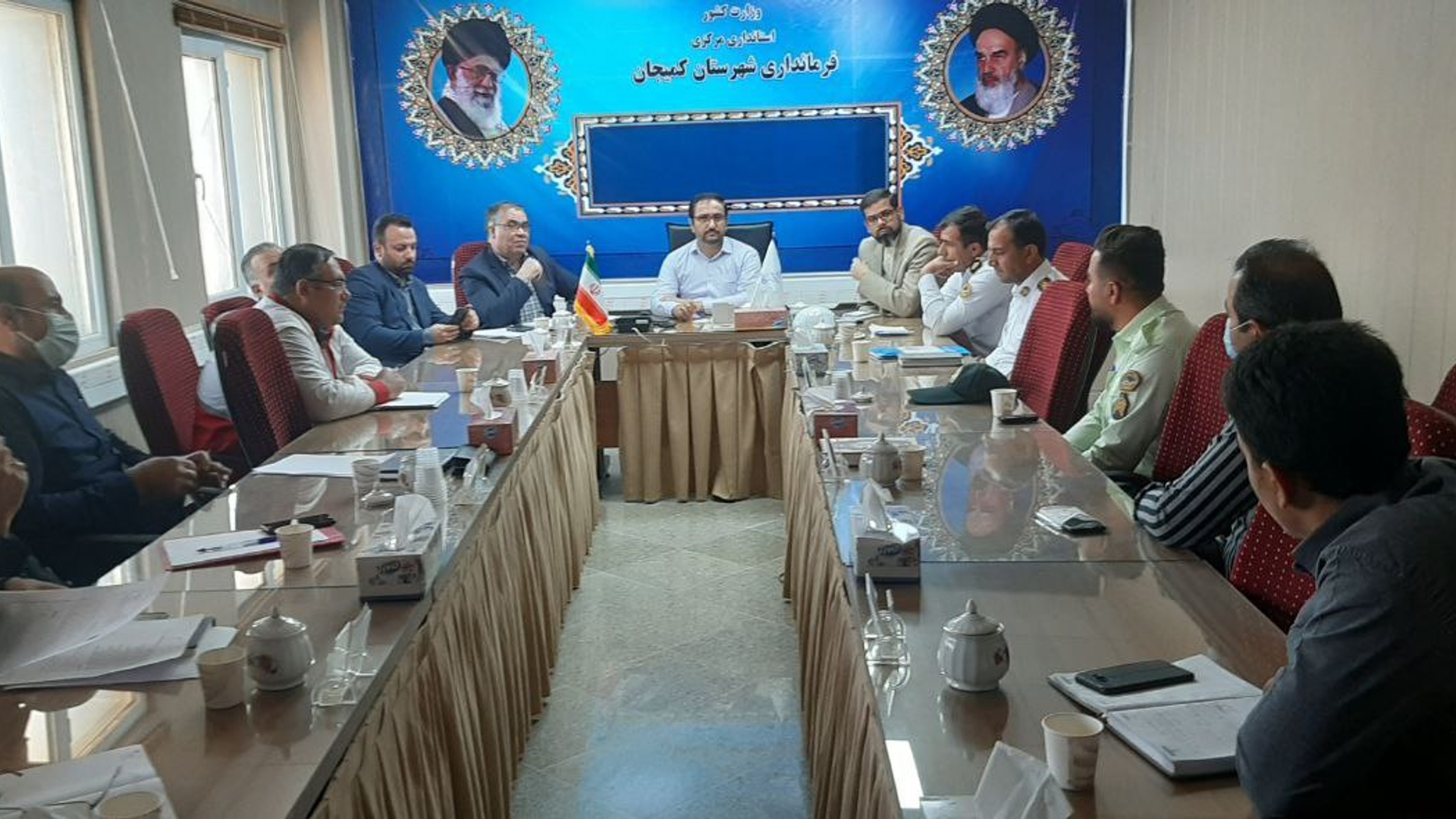 جلسه شورای مسکن شهرستان به ریاست ابراهیم رستمی فرماندار و دیگر اعضا در محل سالن جلسات فرمانداری شهرستان کمیجان برگزار گردید