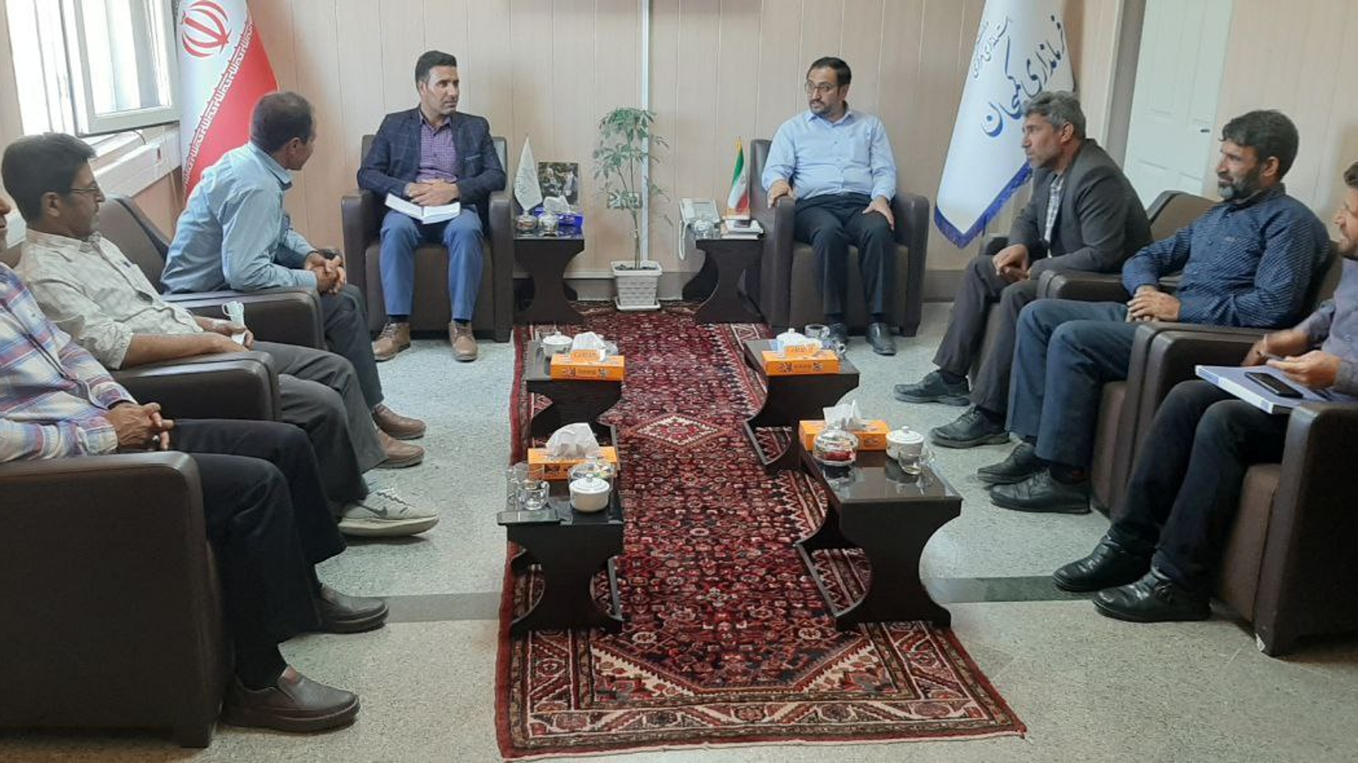 دیدار تعاونگران شهرستان با فرماندار کمیجان