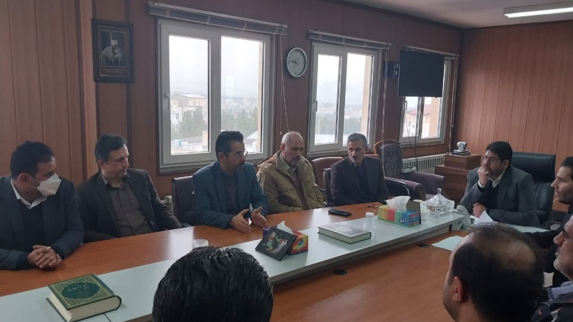 جلسه بررسی مشکلات شهرستان در حوزه اداره راه وشهرسازی با حضور محمدرضا رضایی فرماندار تفرش و مدیرکل راه و شهرسازی، شهردار تفرش و اعضای شورای شهر حول محورهای زیر برگزار و تصمیمات لازم اتخاذ گردید.

۱ مسکن ملی و پیگیری فاز دوم مسکن ملی
۲ طرح جامع شهر تفرش