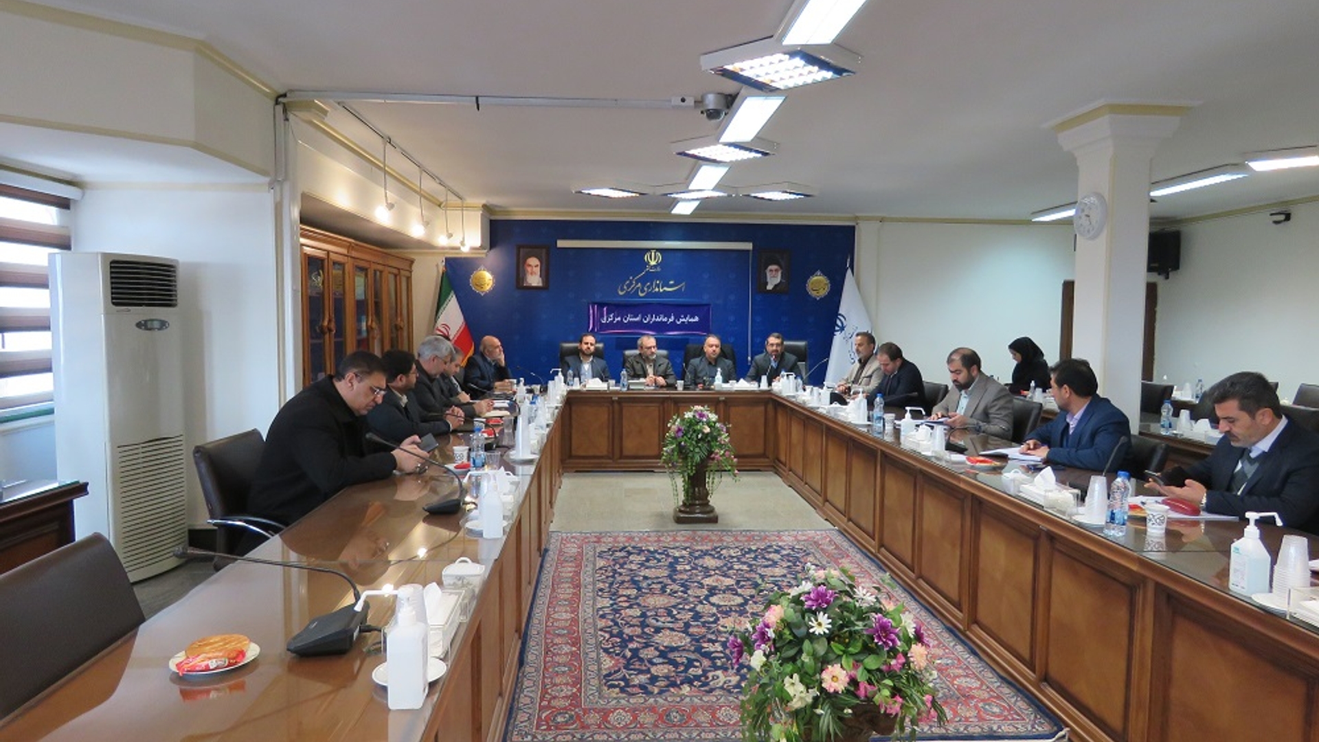 برگزاری همایش فرمانداران استان مرکزی مورخ 1401-10-08