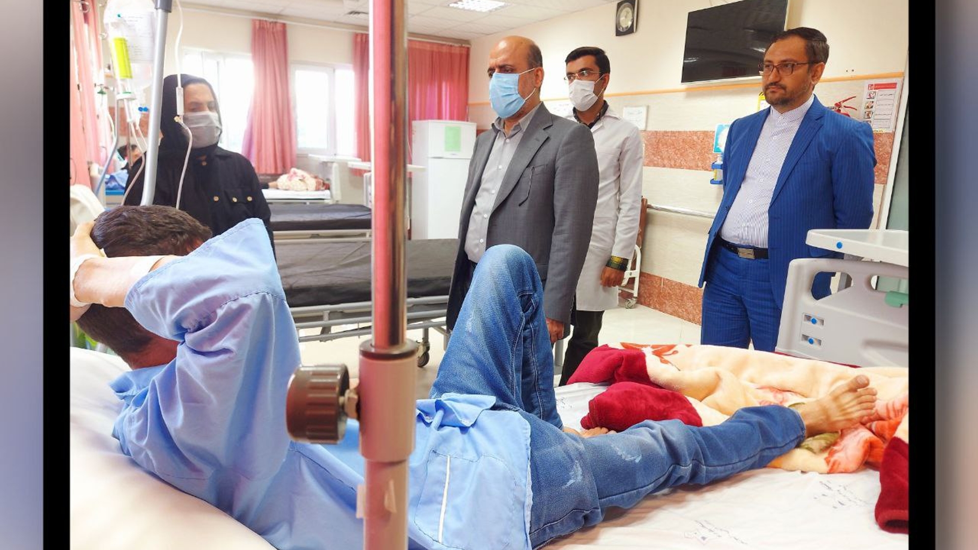 بازدید_سرزده محمد حسن آصفری از بیمارستان ها و مراکز درمانی شهرستان های خنداب و کمیجان