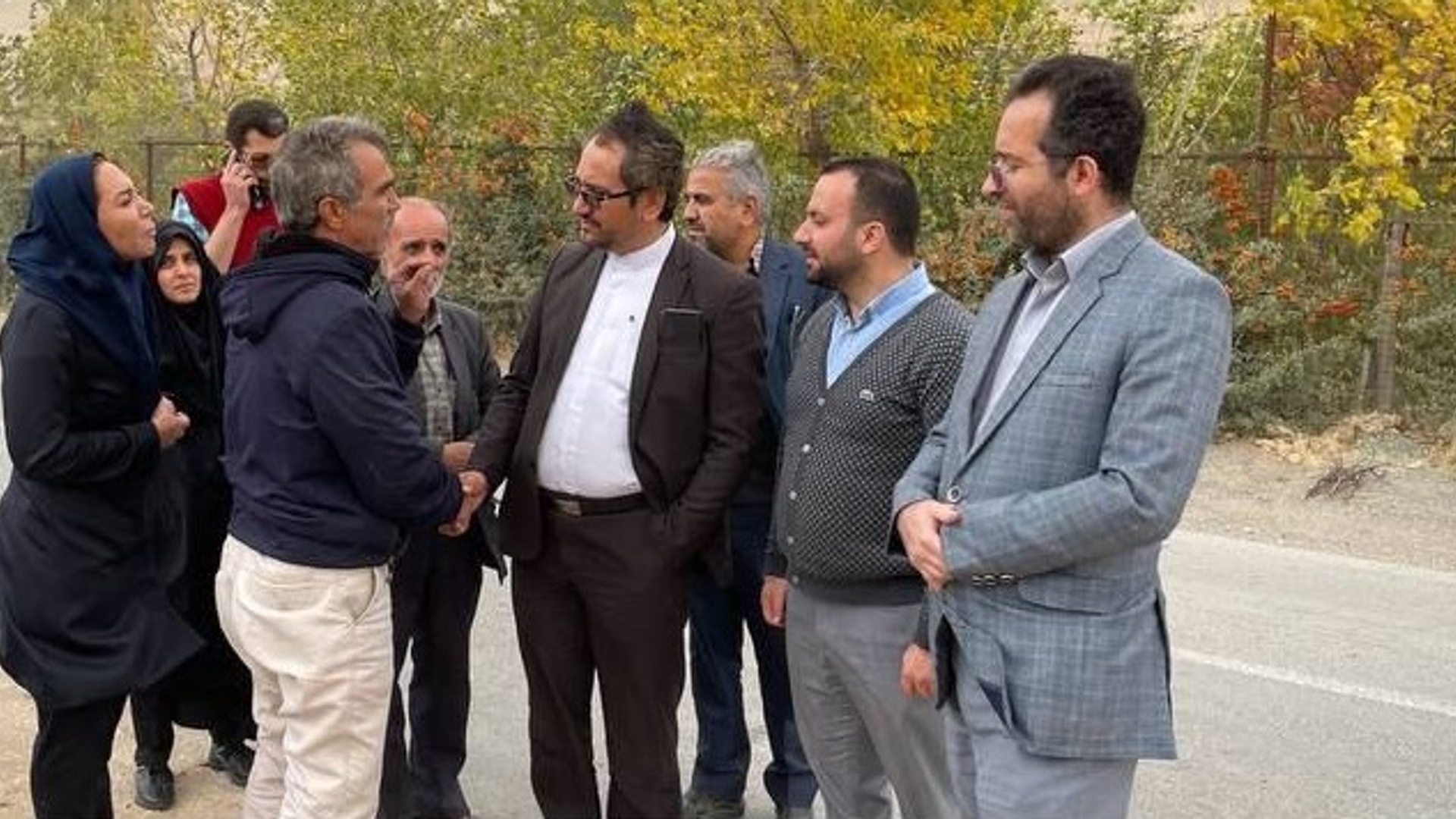 بررسی میدانی مسائل و مشکلات روستاهای تابعه بخش مرکزی با حضور فرماندار، مدیرکل دفتر امور روستایی و شوراها استانداری و بخشدار مرکزی