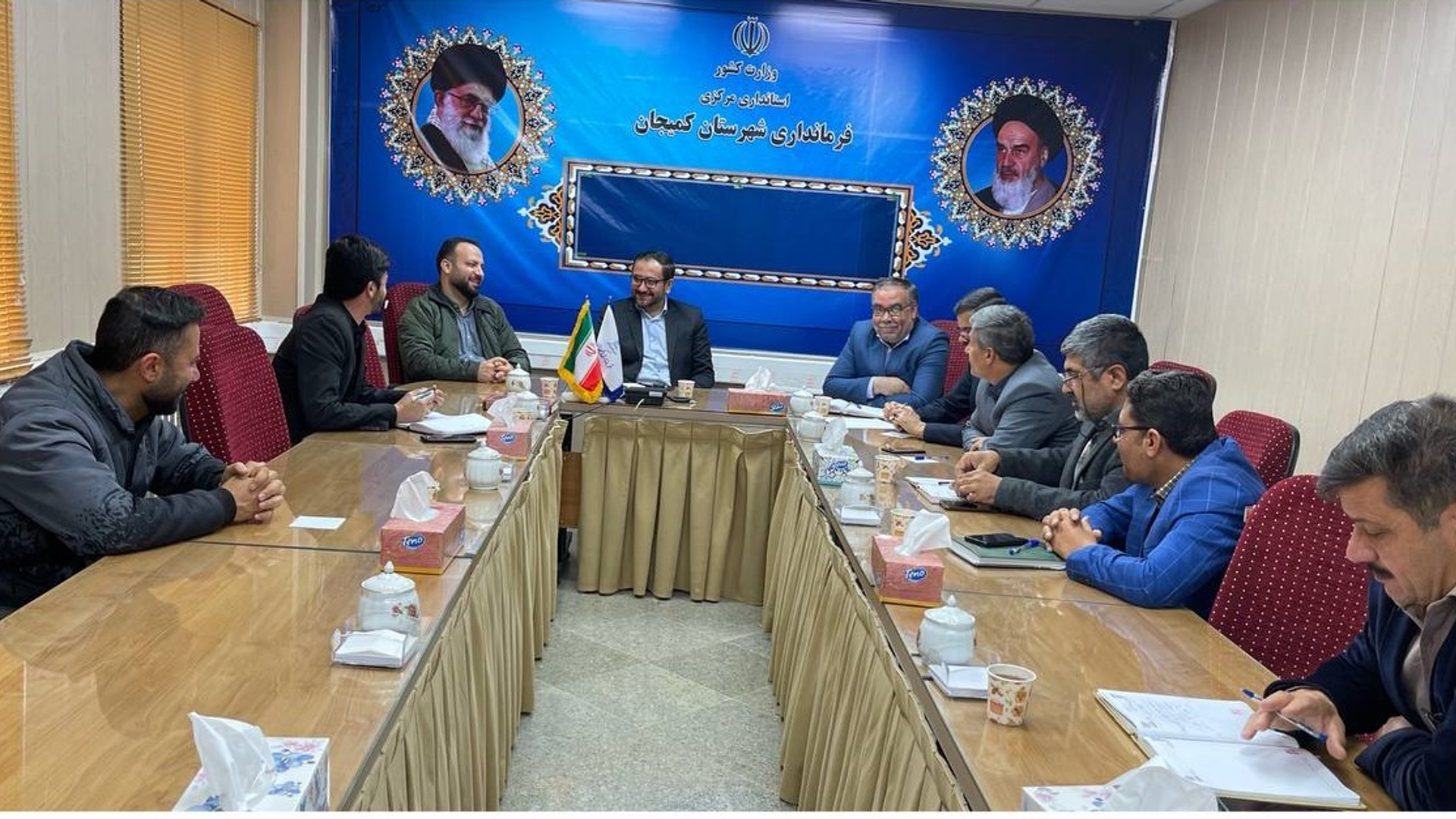 جلسه کارگروه تنظیم بازار شهرستان کمیجان برگزار گردید