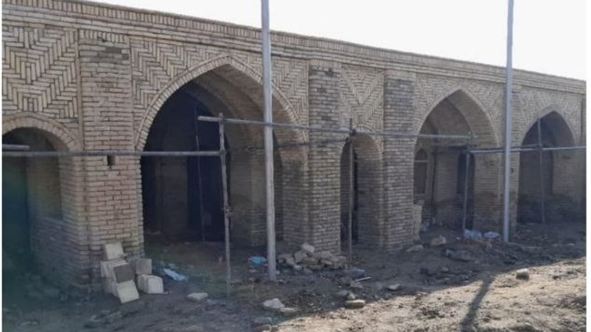 پایان مرحله اول مرمت مدرسه علمیه رجیل در کمیجان