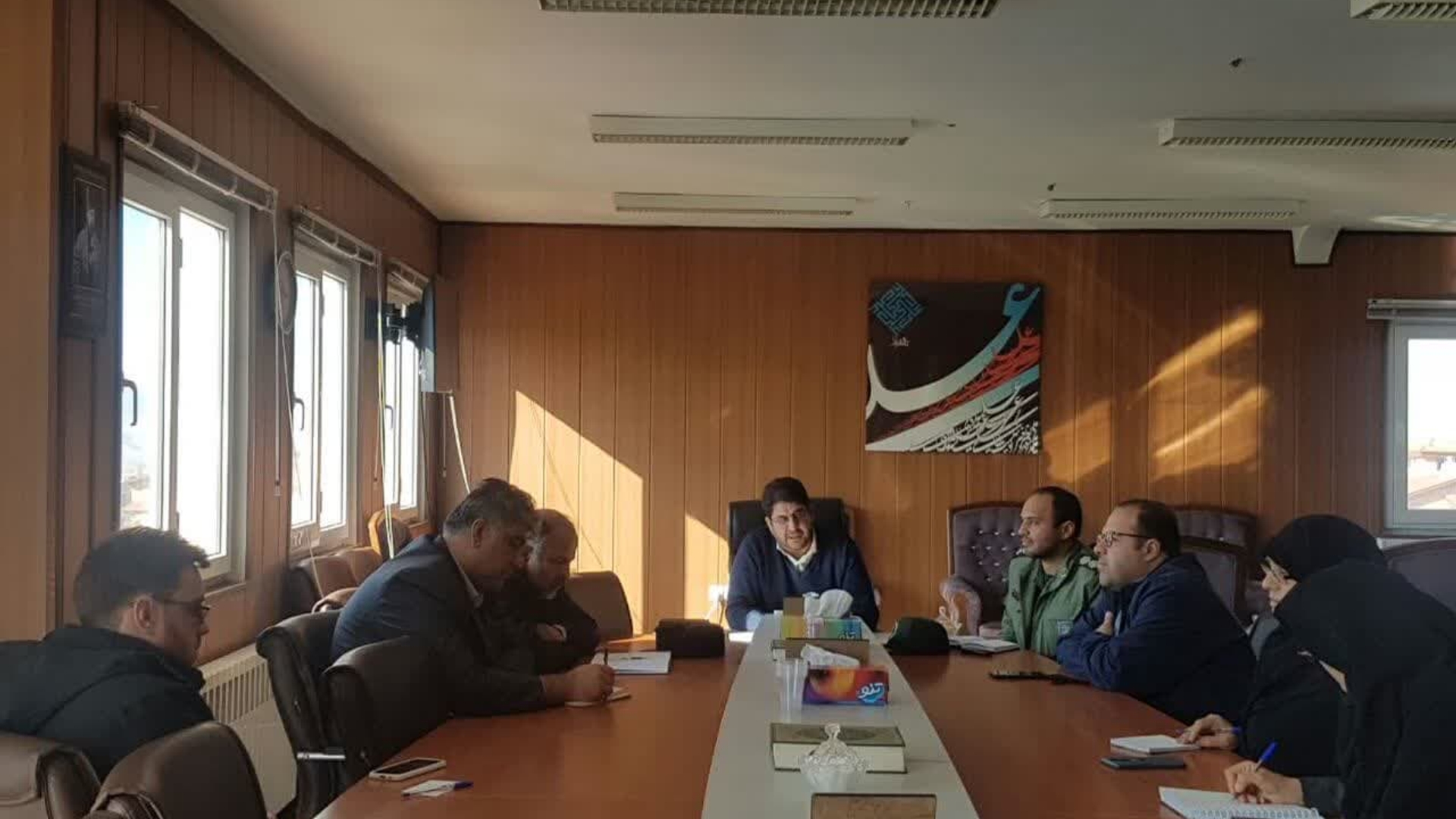 ظهر امروز ،جلسه هماهنگی و برنامه ریزی جهت برگزاری بزرگداشت سومین سالگرد شهادت سردار دلها شهید سپهبد حاج قاسم سلیمانی و همرزمان شهیدش به ریاست محمدرضا رضایی فرماندار تفرش و اعضای جلسه در محل فرمانداری تشکیل و برگزار شد.