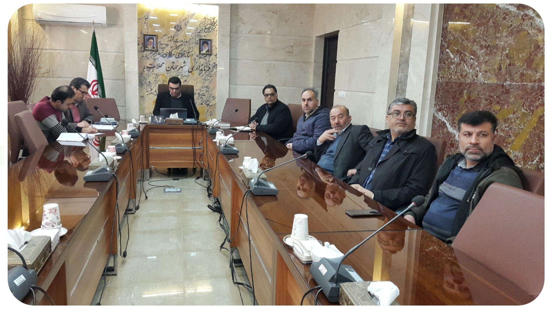 جلسه هماهنگی اجرای طرح ذخیره آب سرچشمه محلات