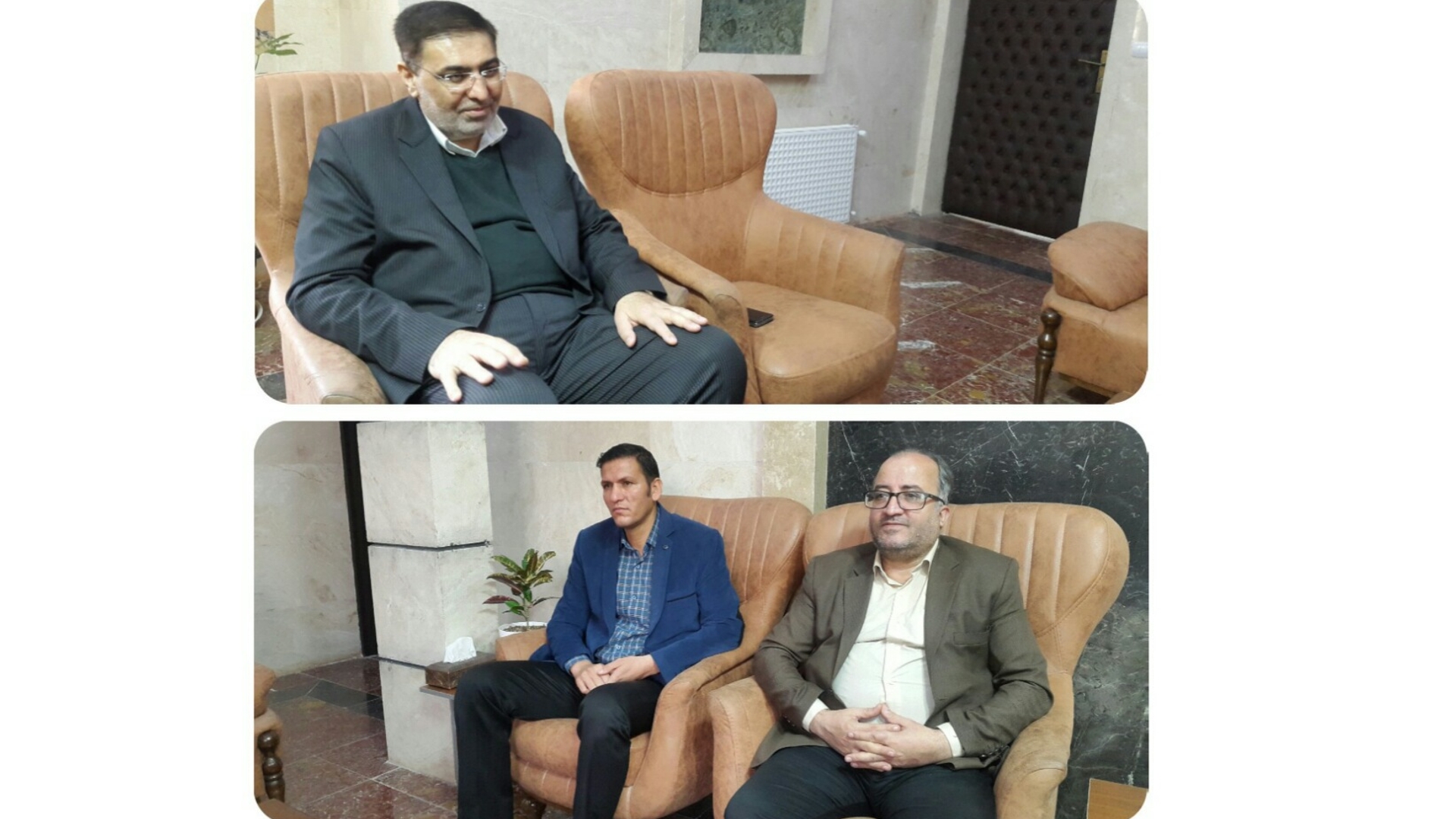 دیدار مدیرکل حفاظت محیط زیست استان مرکزی با مهندس ساعدی