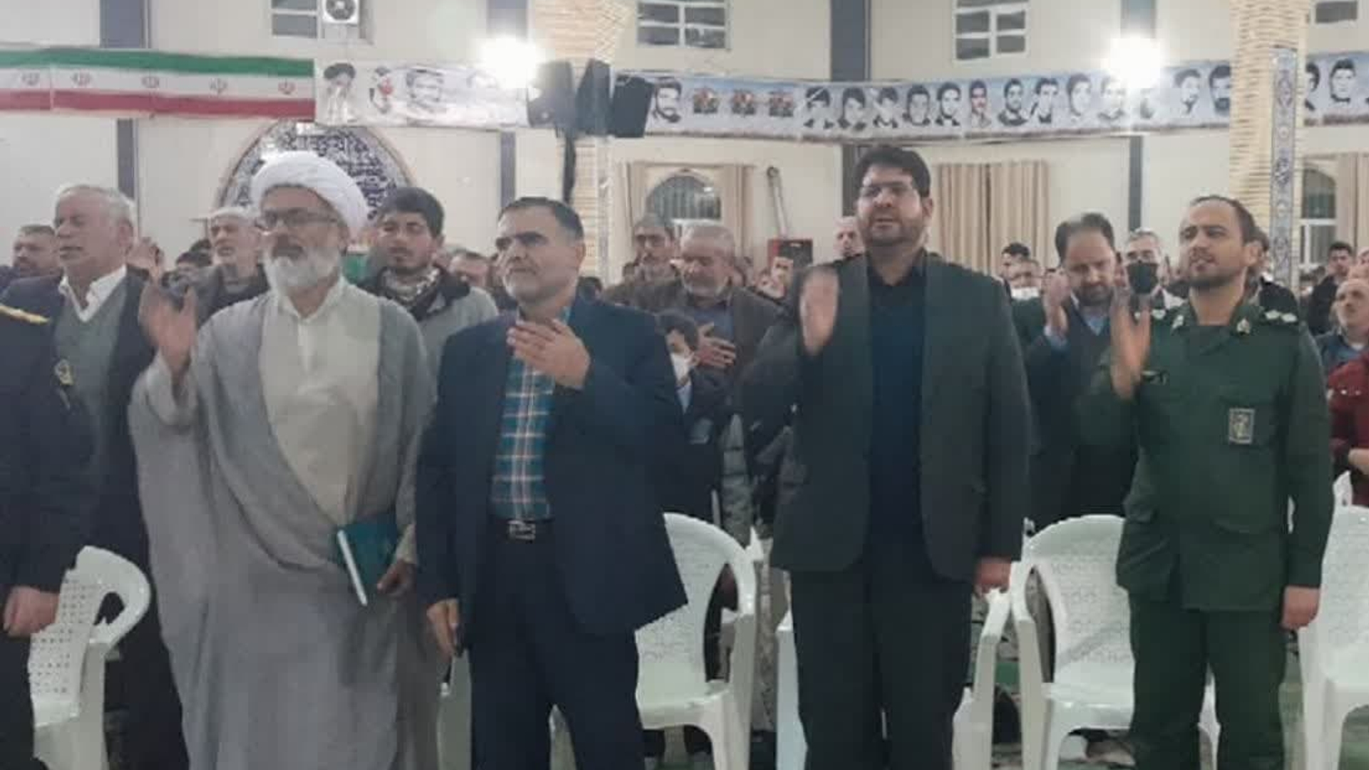 مراسم گرامیداشت سومین سالگرد شهادت سردار دلها ، عزیز ملت سردار سپهبد شهید حاج قاسم سلیمانی و ابومهدی المهندس و دومین سالگرد ارتحال آیت‌الله مصباح یزدی با حضور محمدرضا رضایی فرماندار تفرش ، سردار علیزاده نماینده مردم دامغان در مجلس شورای اسلامی و آحاد مردم شریف و انقلابی شهرستان تفرش در مصلی ولایت تفرش برگزار گردید.