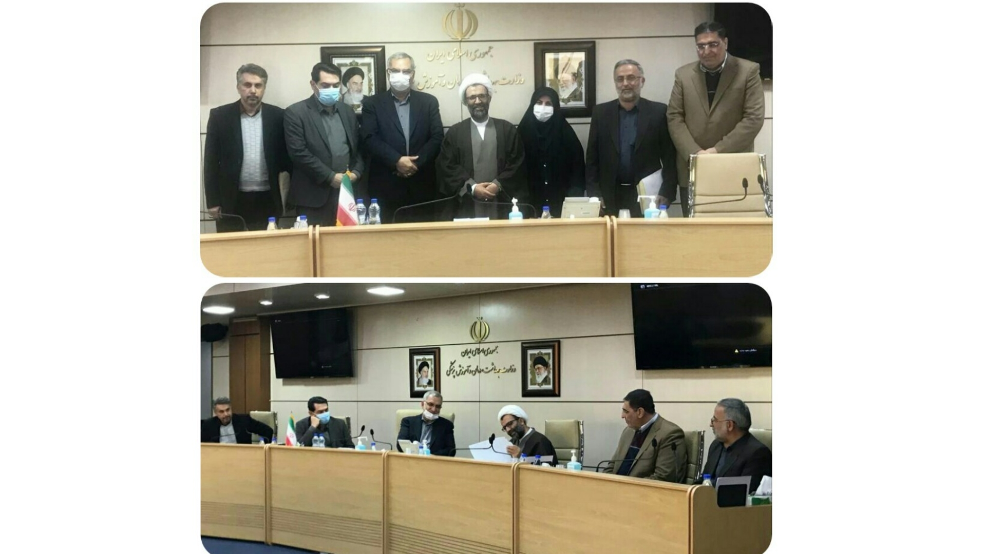 دیدار با وزیر بهداشت و درمان