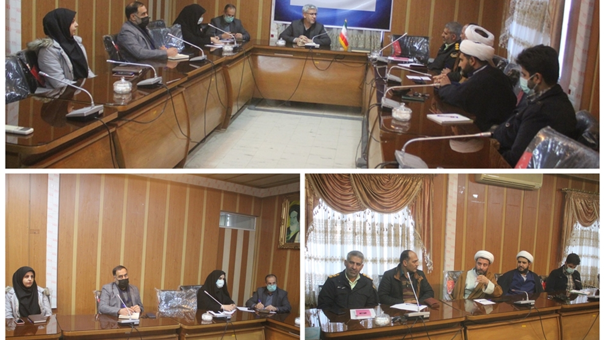 پنجمین جلسه قرارگاه عفاف و حجاب در شهرستان خمین برگزار شد