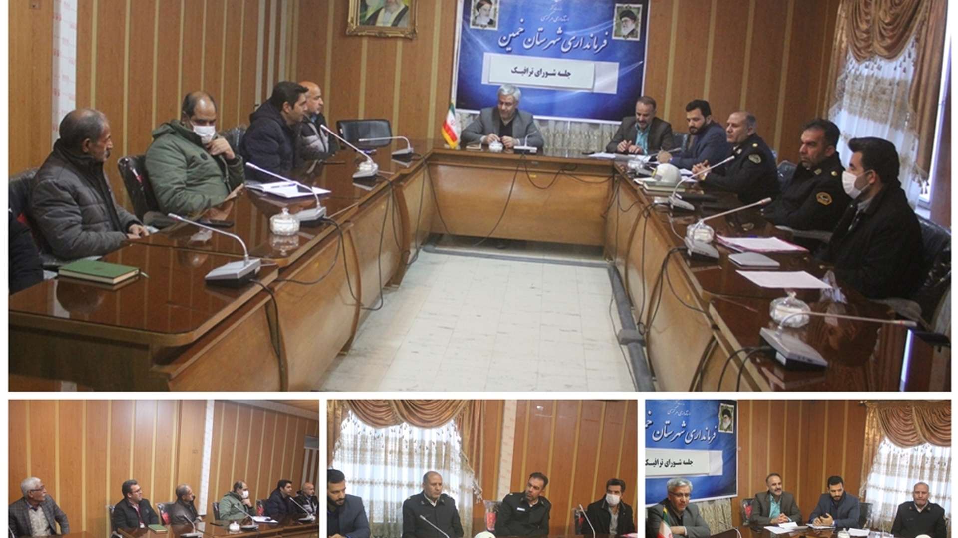 دهمین جلسه شورای ترافیک شهرستان خمین برگزار شد