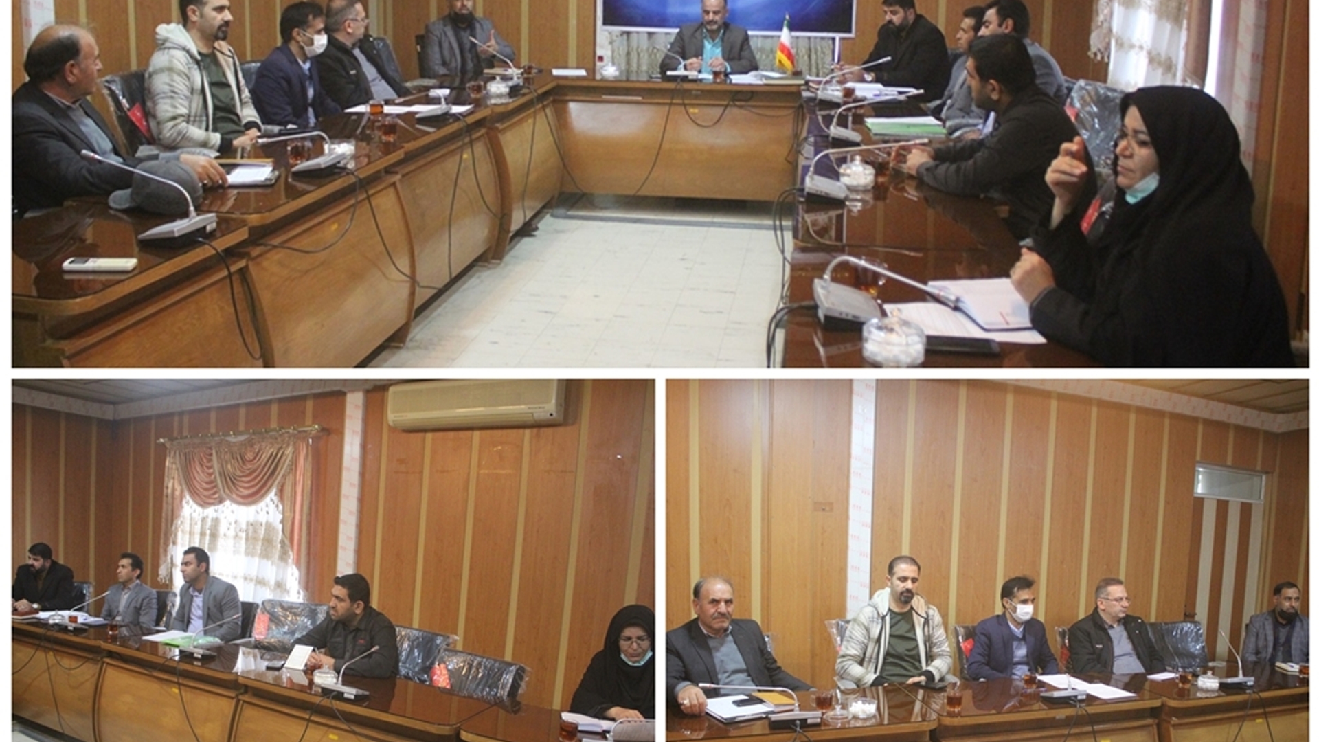 هفتمین جلسه کارگروه گندم ، آرد ونان شهرستان خمین برگزار شد