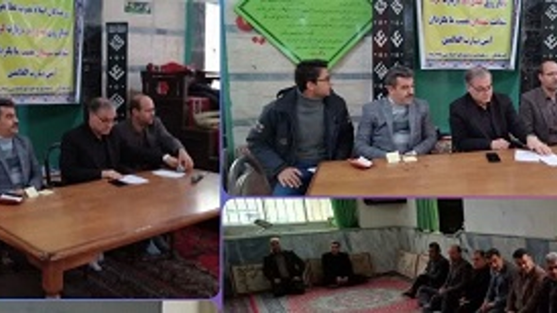 دیدار فرماندار شهرستان شازند و نماینده مردم در مجلس شورای اسلامی با اهالی روستای لنجرود