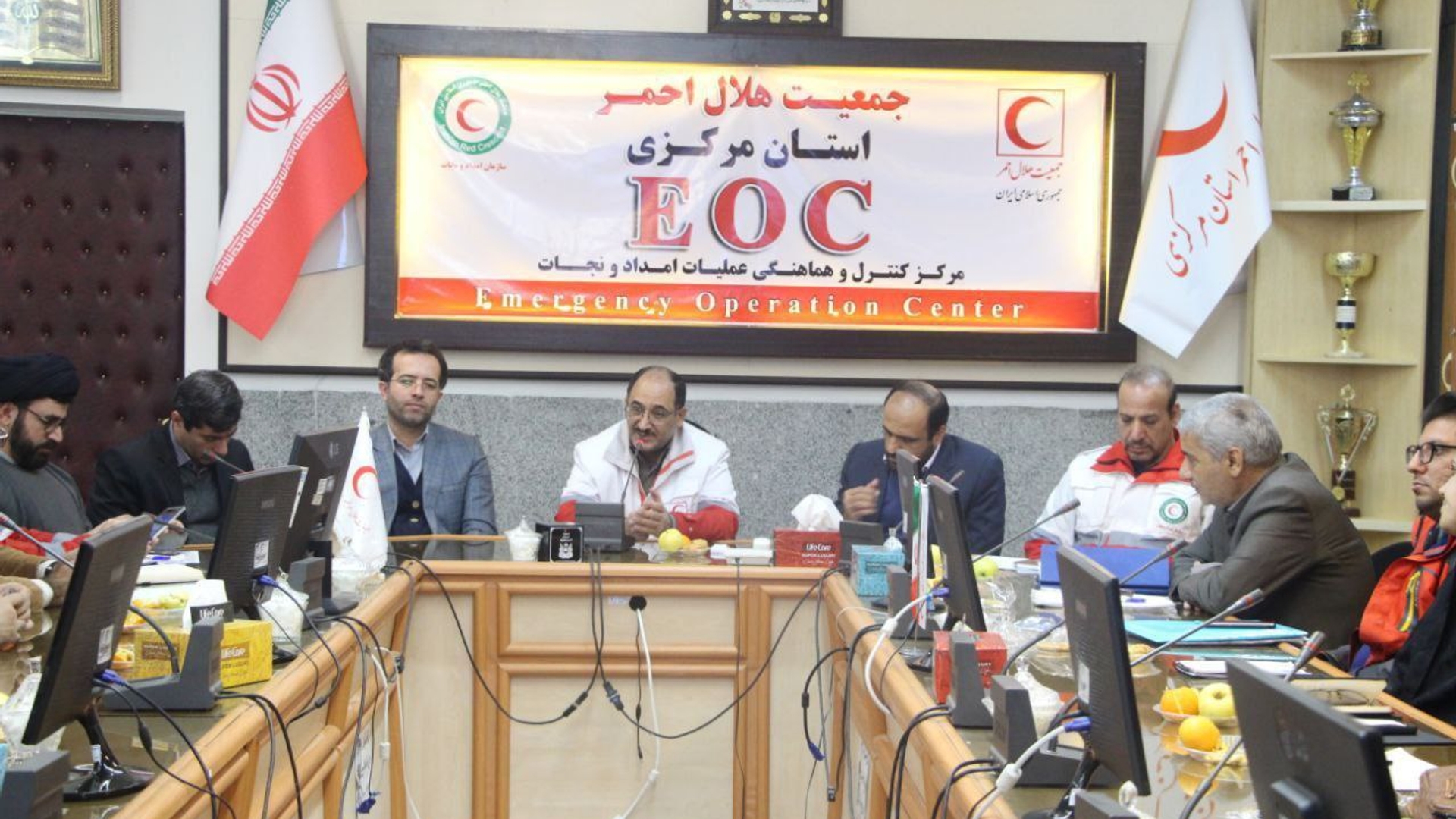 برگزاری جلسه روسای شعب شهرستانی جمعیت هلال احمر