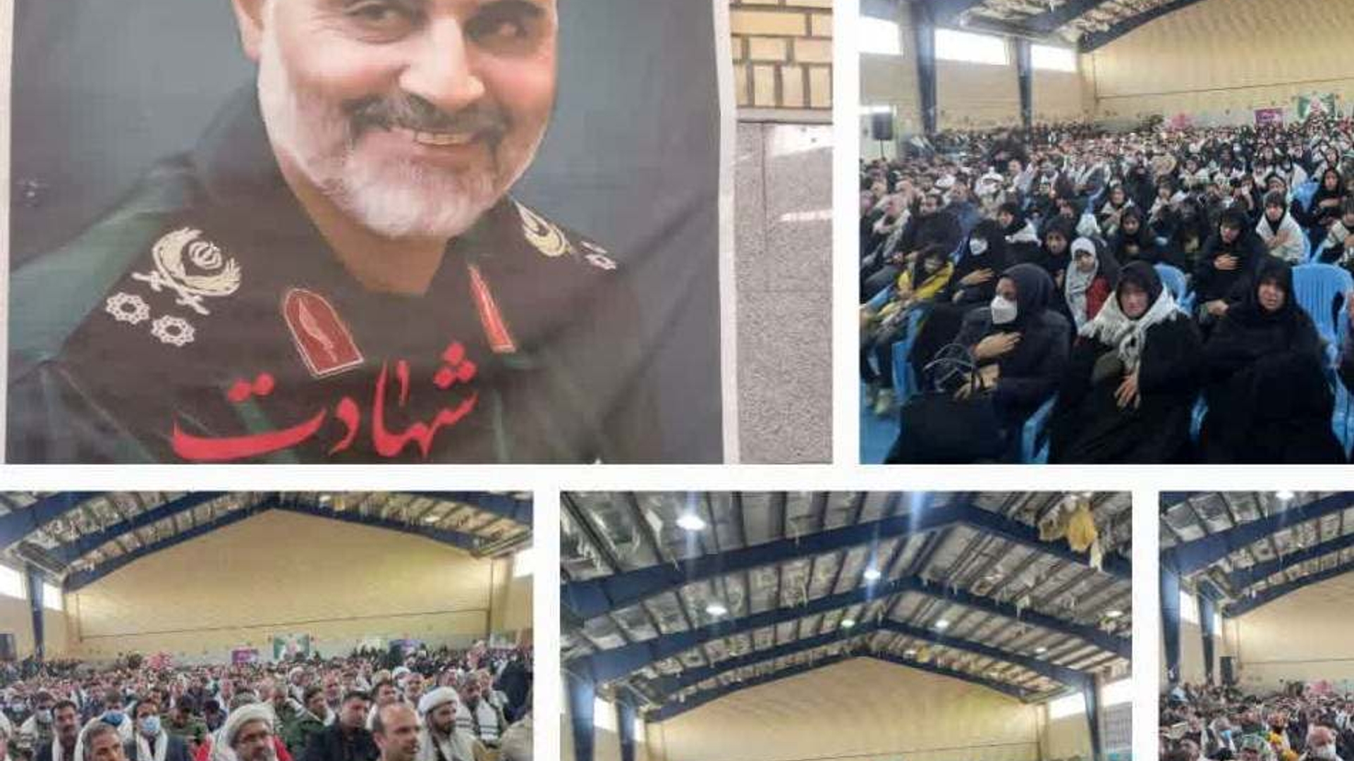 برگزاری یاد واره 240شهید شهرستان خنداب همراه با سومین سالگرد شهادت سردار دلها حاج قاسم سلیمانی