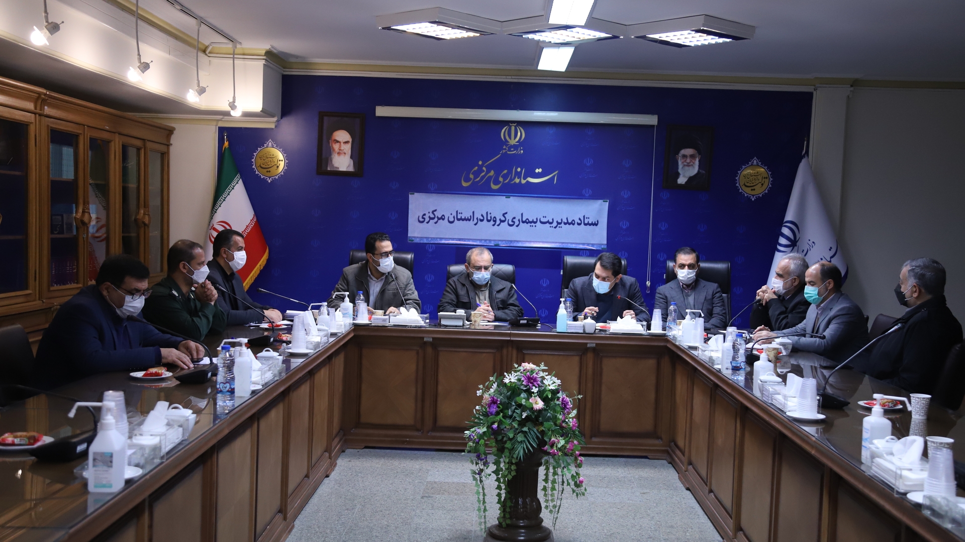 برگزاری یکصد و چهل و یکمین جلسه ستاد مدیریت بیماری کرونا استان