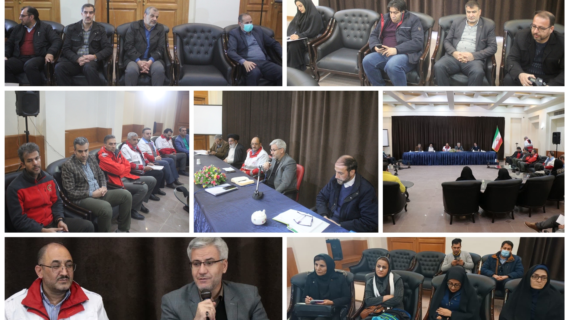 جلسه هماهنگی برگزاری اردوهای جهادی درمانی در ایام هفته فرهنگی شهرستان خمین برگزار شد