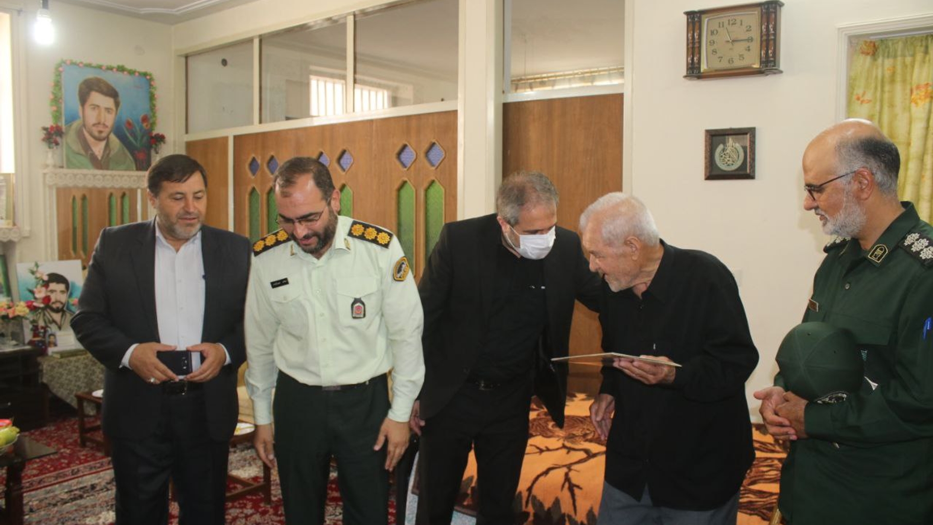 دیدار با خانواده معظم شهیدان مهدی و هادی ناصری