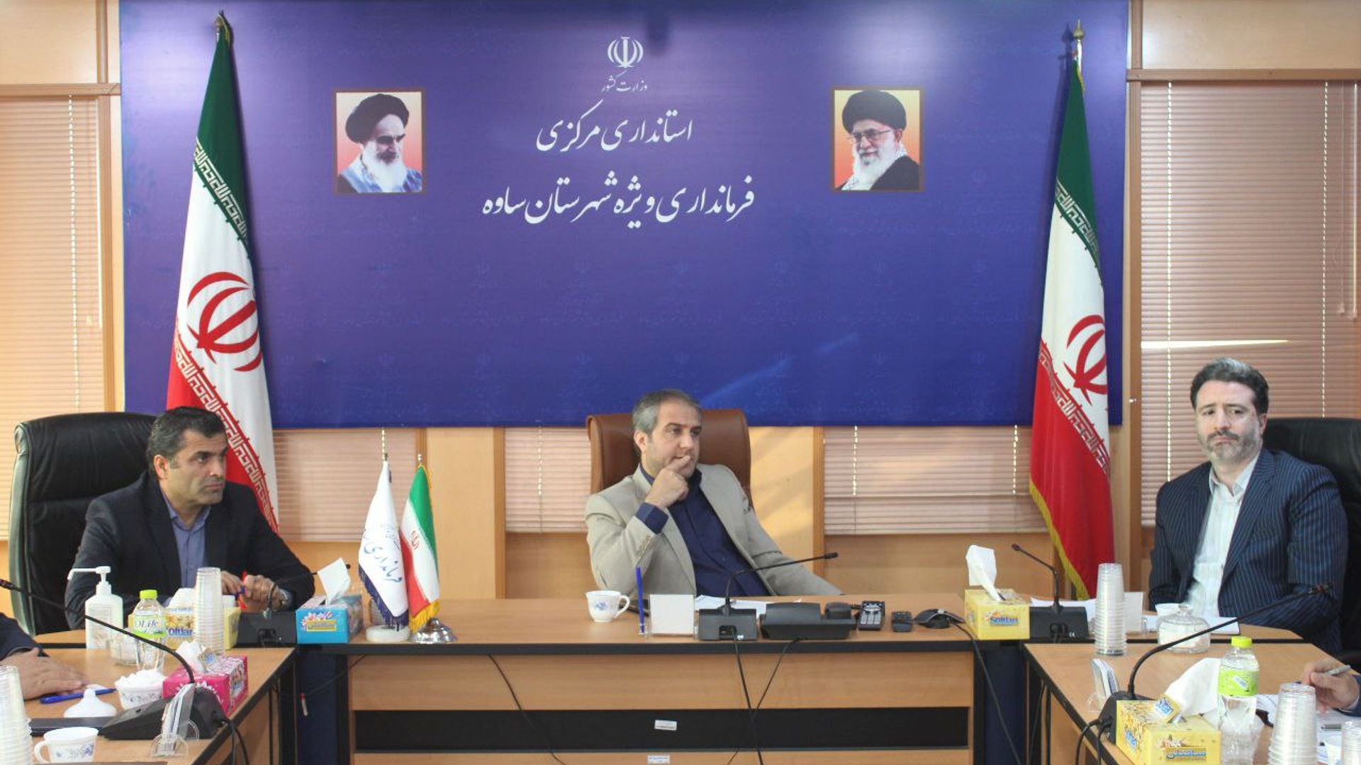 چهارمین جلسه هماهنگی برگزاری همایش جشنواره ملی انار در فرمانداری ویژه ساوه برگزار شد