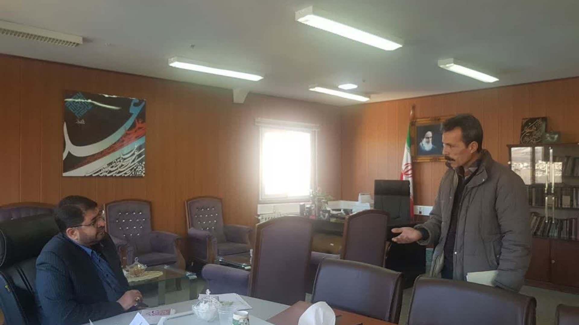 دیدارهای مردمی محمد رضا رضایی فرماندار تفرش و صدور دستورات لازم جهت پیگیری مشکلات و درخواست های مطرح شده مردم شریف تفرش