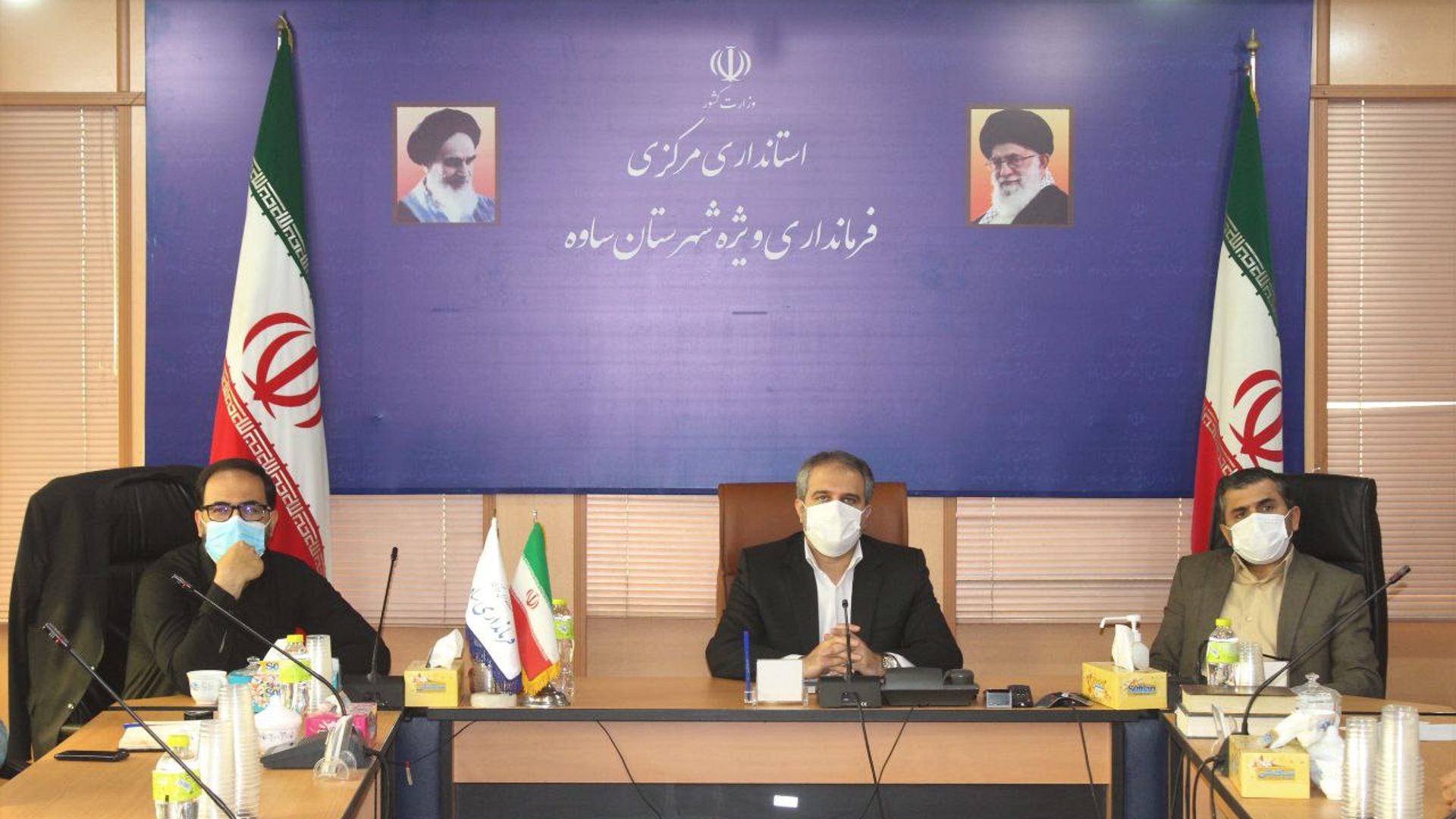 جلسه ستاد مدیریت بیماری کرونا به صورت ویدئو کنفرانس