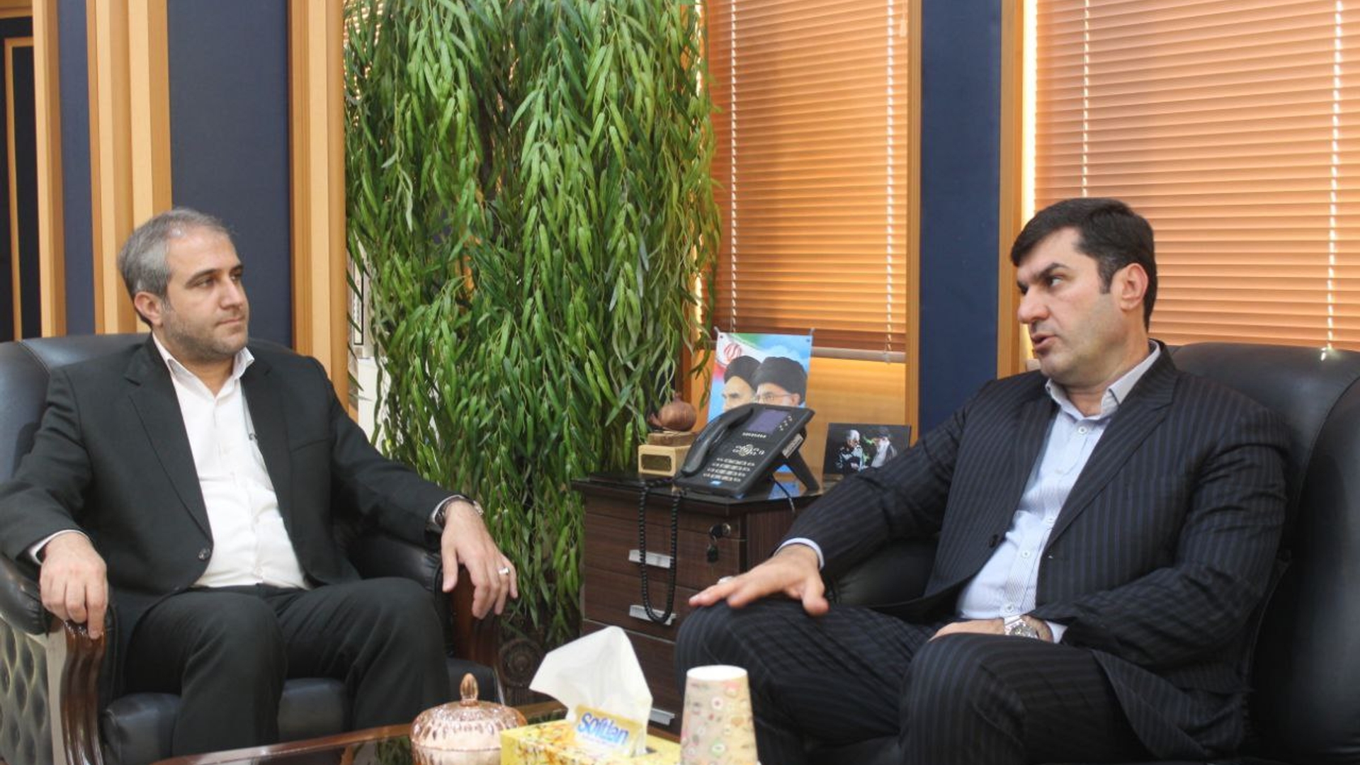 دیدار مدیرکل راهداری و حمل و نقل جاده ای استان مرکزی با مهدی الیاسی معاون استاندار و فرماندار ویژه شهرستان ساوه