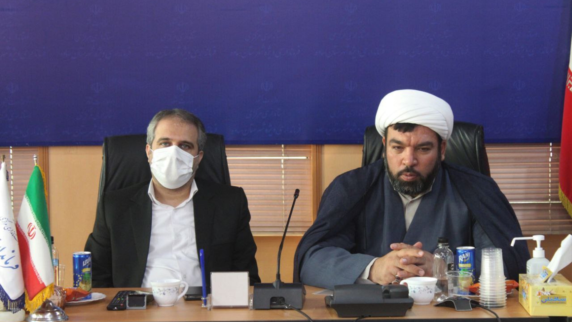 جلسه توسعه زیرساخت های مخابراتی شهرستان ساوه