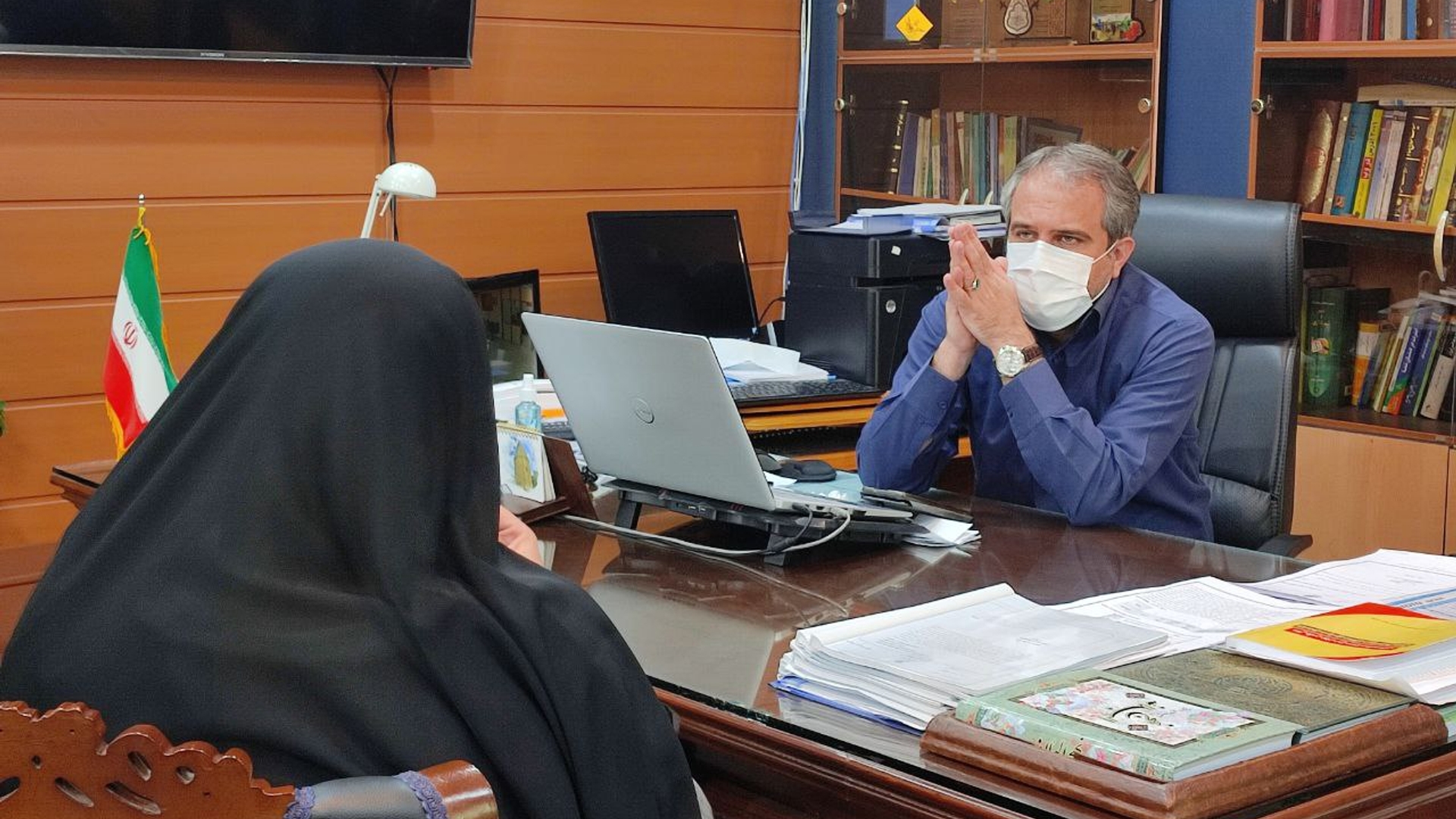 دیدار مردمی مهدی الیاسی معاون استاندار و فرماندار ویژه شهرستان ساوه