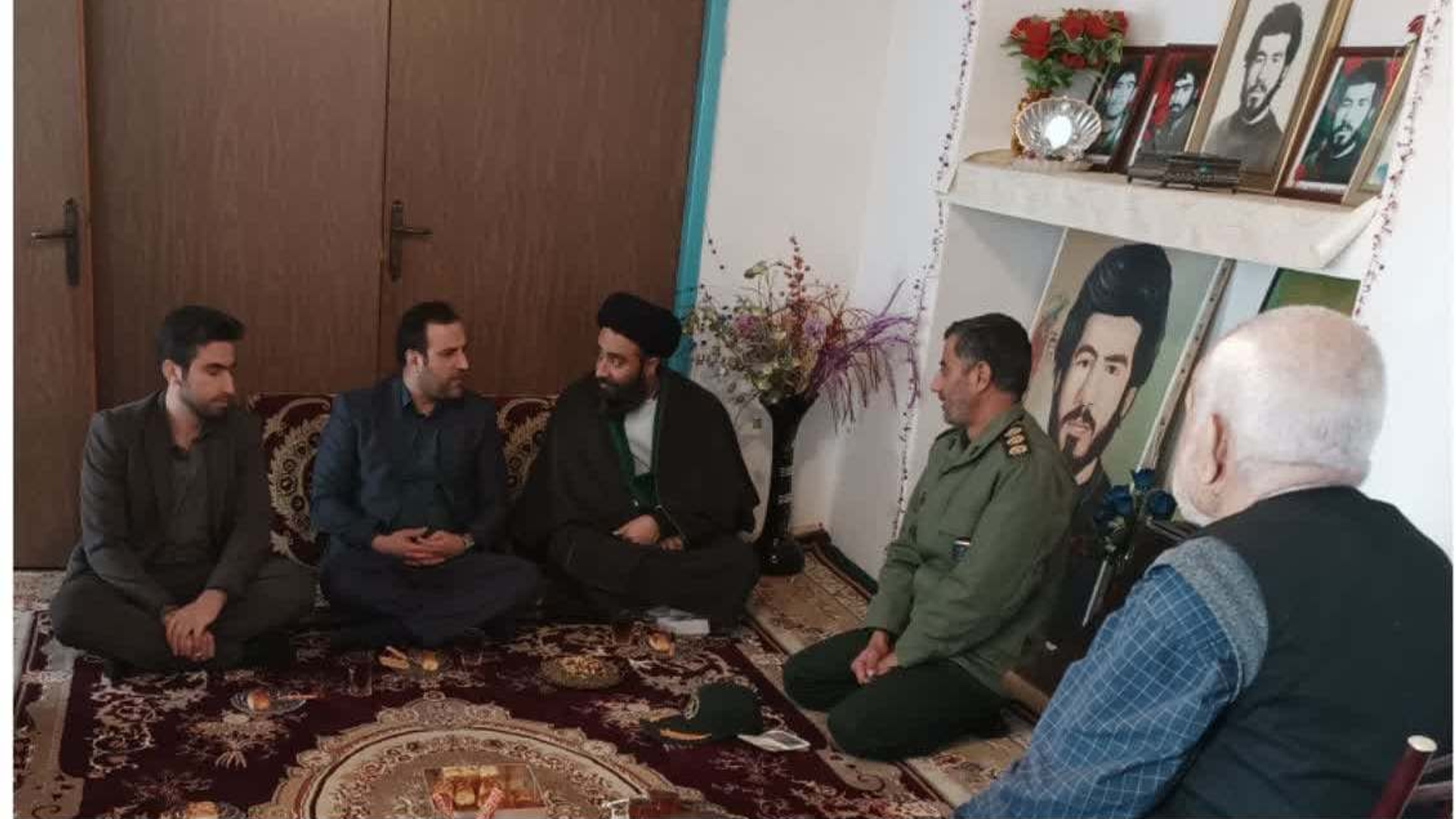 دیدار با خانواده معظم شهیدان والامقام چگینی و رستمی