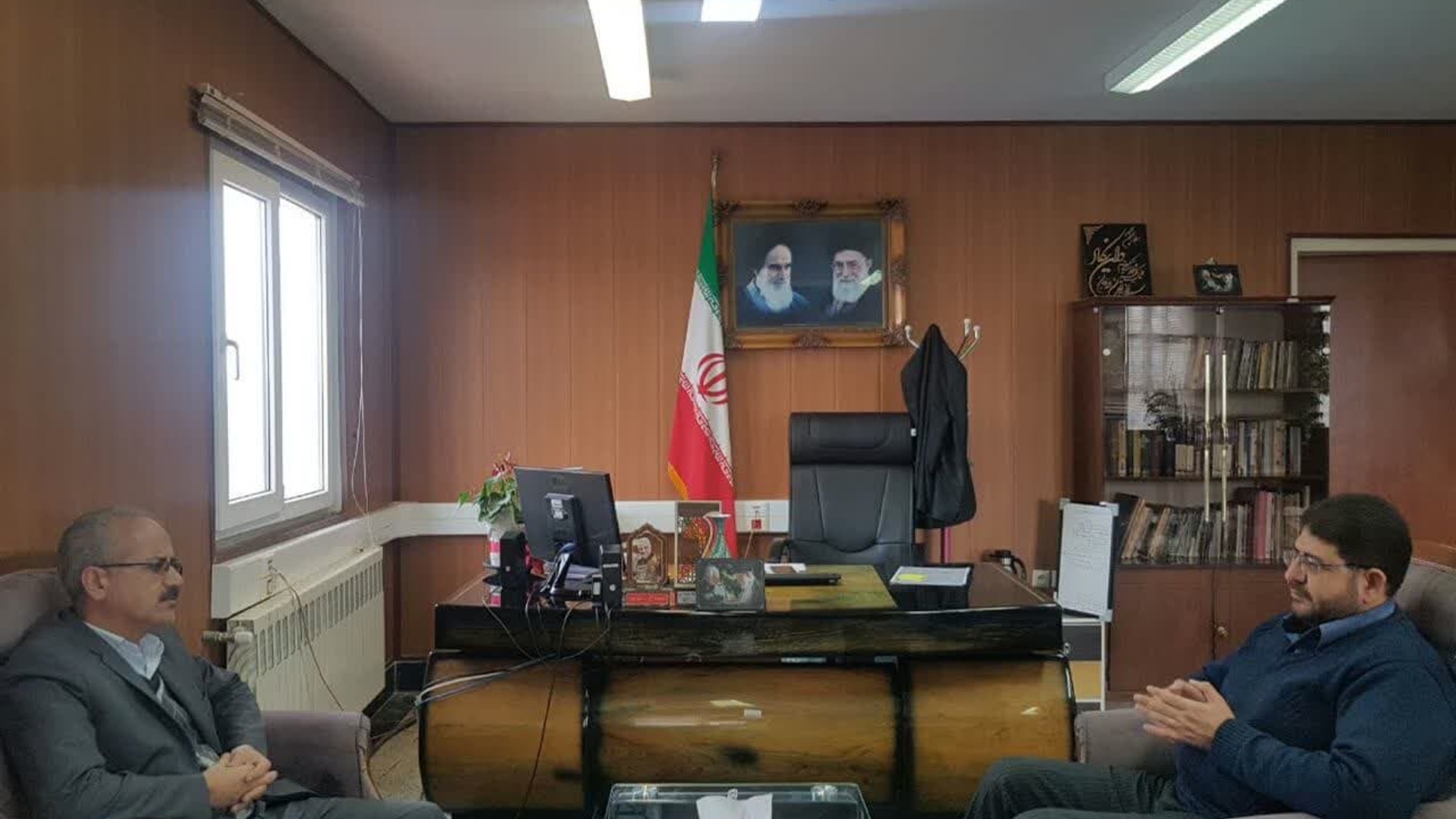 صبح امروز ،شرافتی نژاد رییس دانشگاه آزاد تفرش با حضور در فرمانداری با محمد رضا رضایی فرماندار تفرش دیدار و گفتگو نمود.