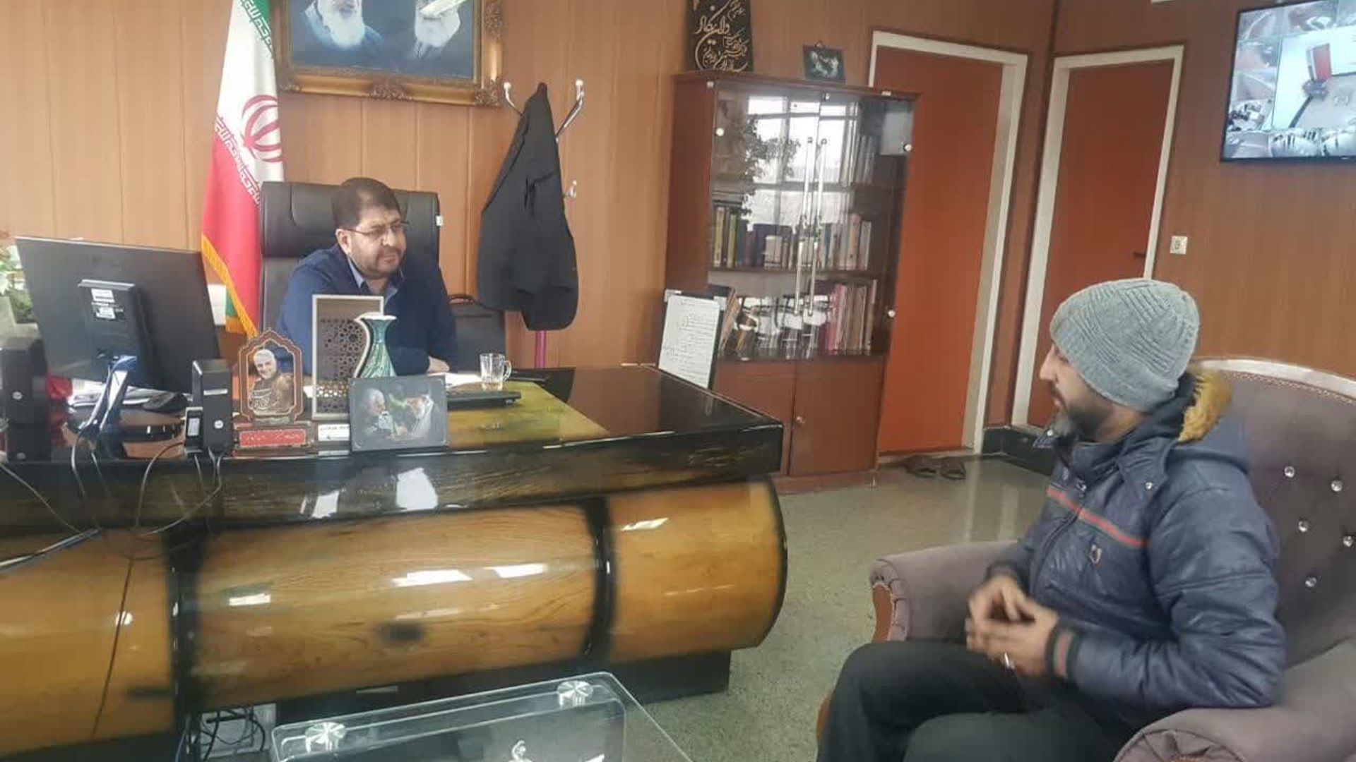 دیدارهای مردمی  محمد رضا رضایی فرماندار تفرش و  صدور دستورات لازم جهت پیگیری مشکلات و  درخواست های مطرح شده  مردم شریف تفرش