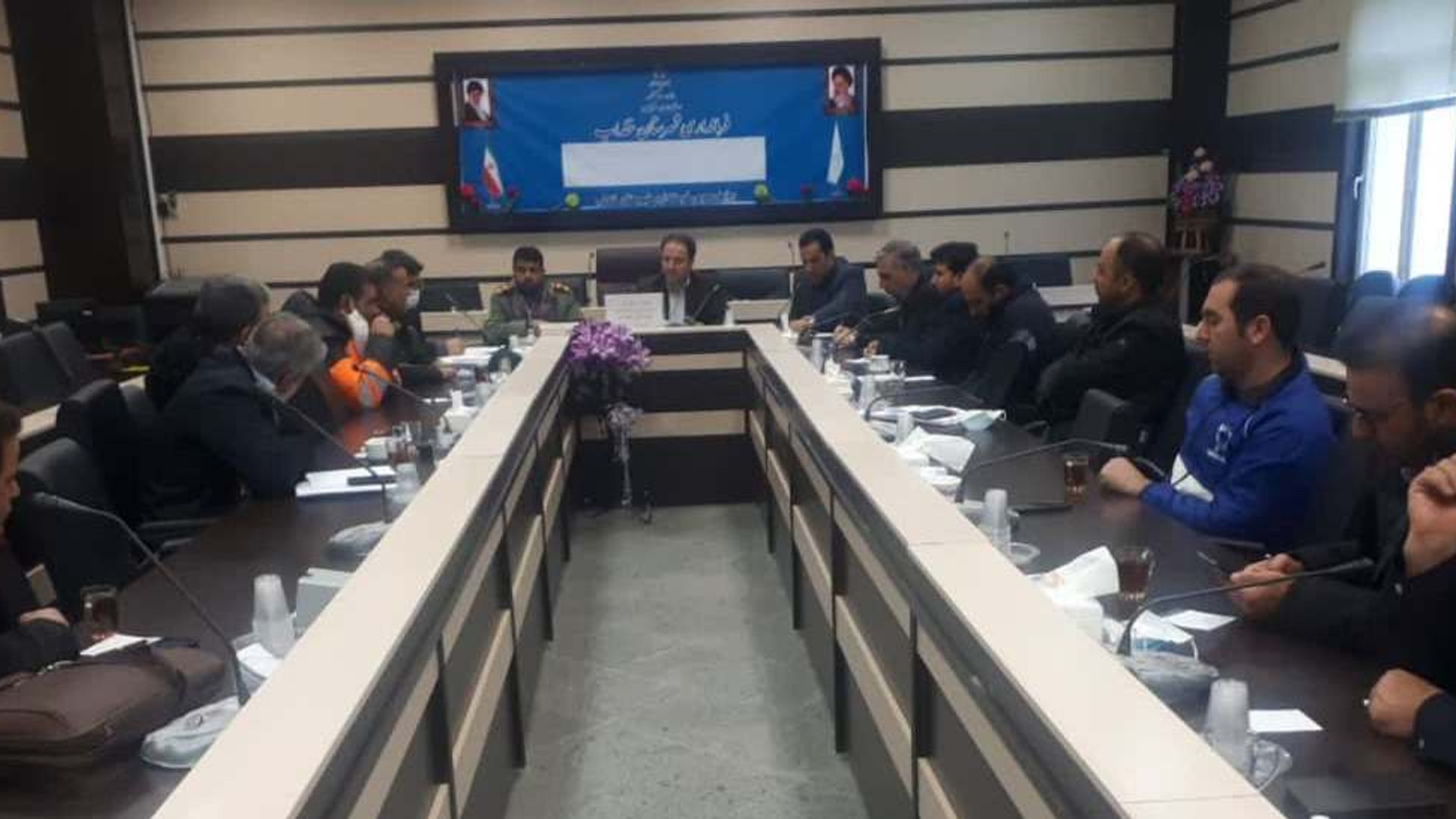 برگزاری جلسه مشترک کارگروه مدیریت بحران و پدافند غیر عامل در شهرستان خنداب